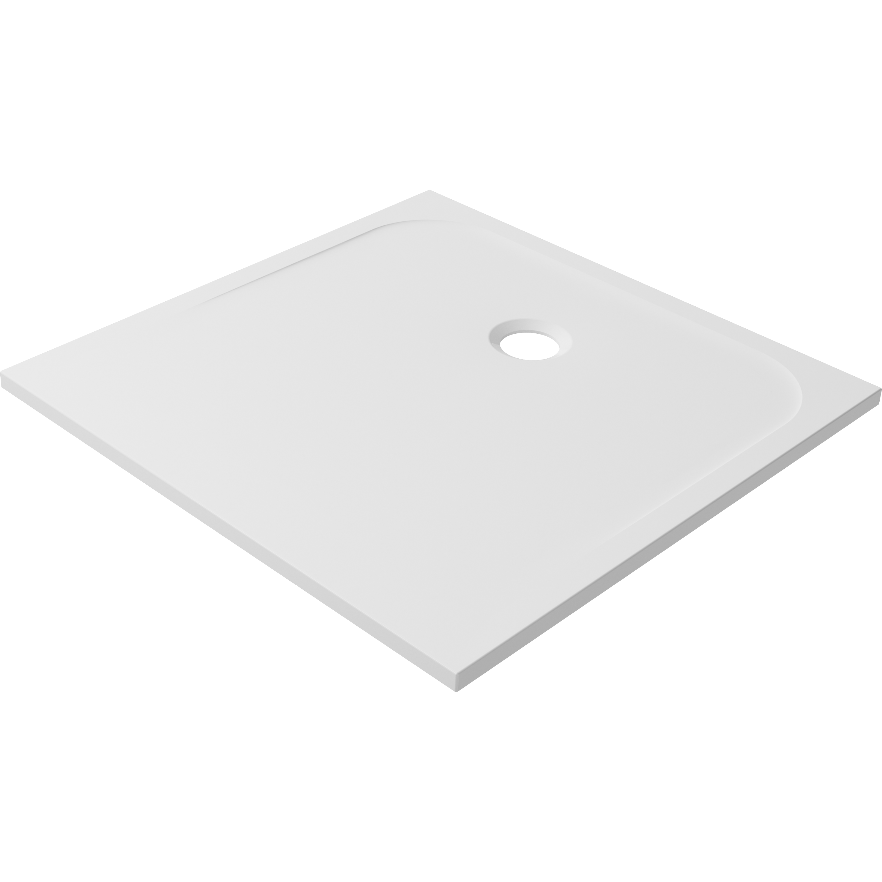 Receveur de douche résine blanc L.90 x l.90 cm Easy 2 - 2