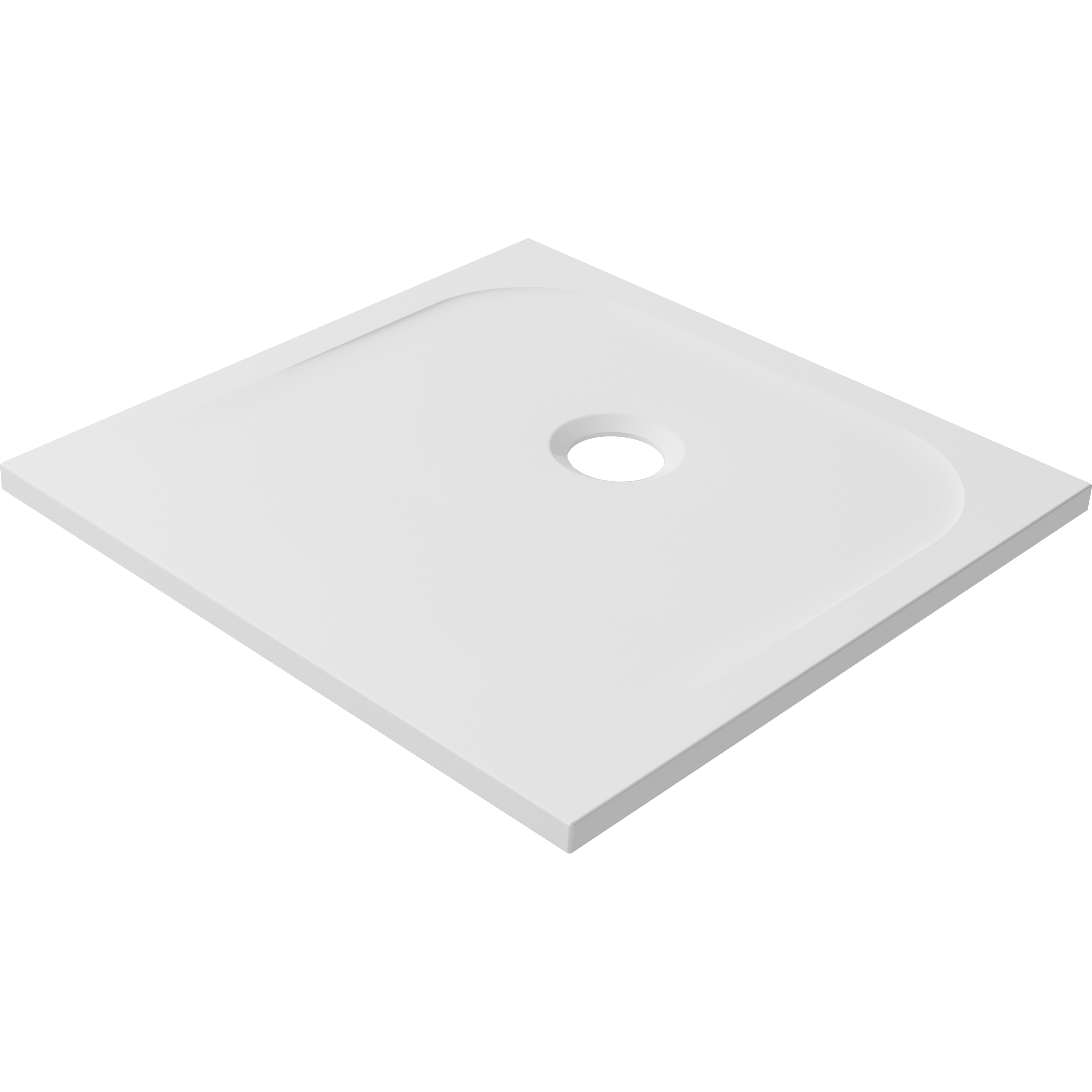 Receveur de douche résine blanc L.70 x l.70 cm Easy 2 - 2