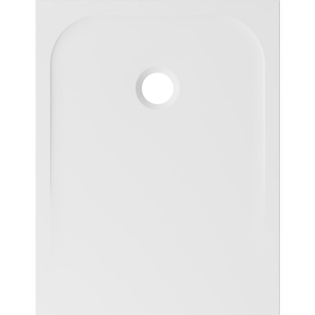 Piatto doccia SENSEA in composito minerale di resina gelificata EASY V3 bianco L 70 x L 90 x H 2.7 cm opaco