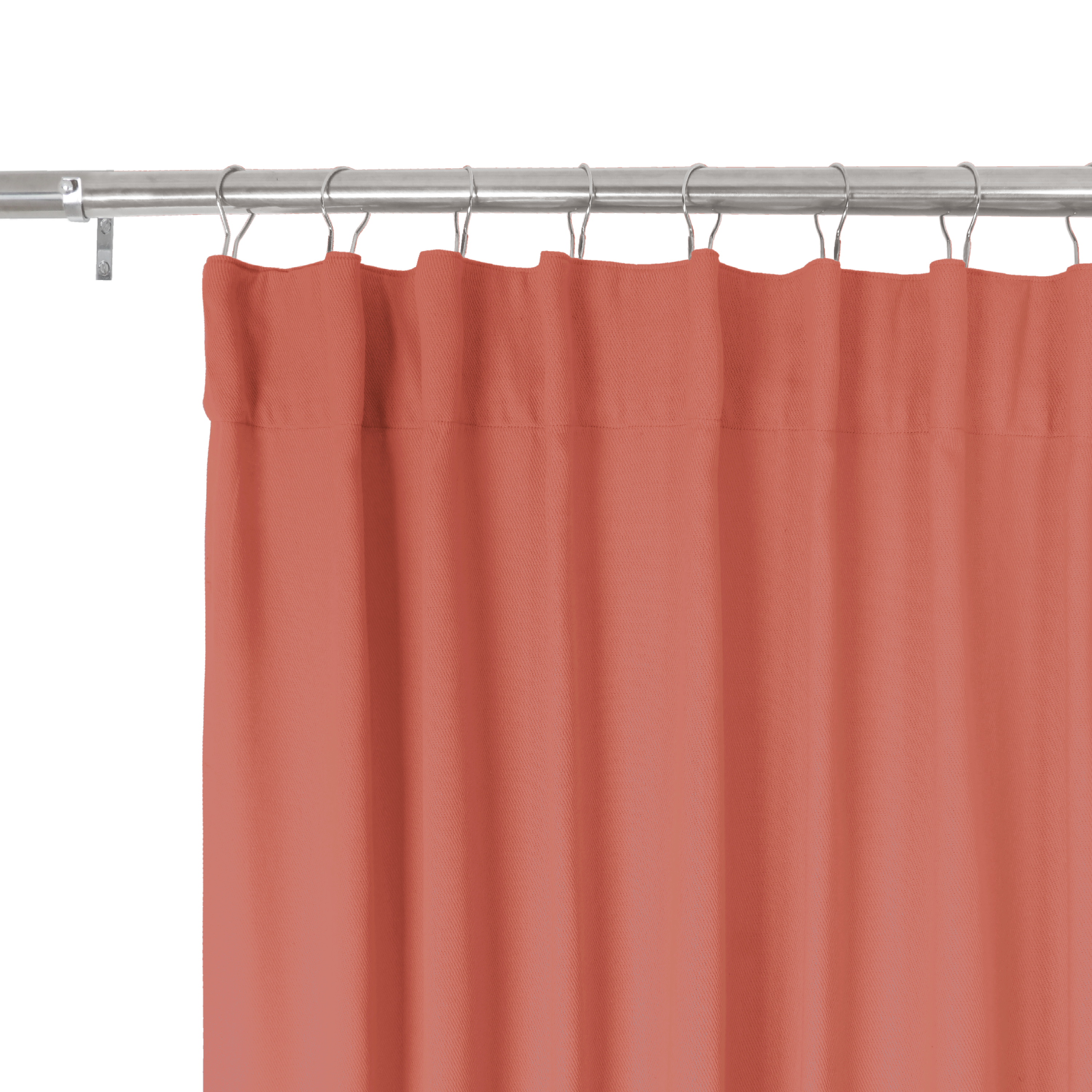 Cortinas Transparentes De Color Naranja De 52 X 84 Pulgadas De