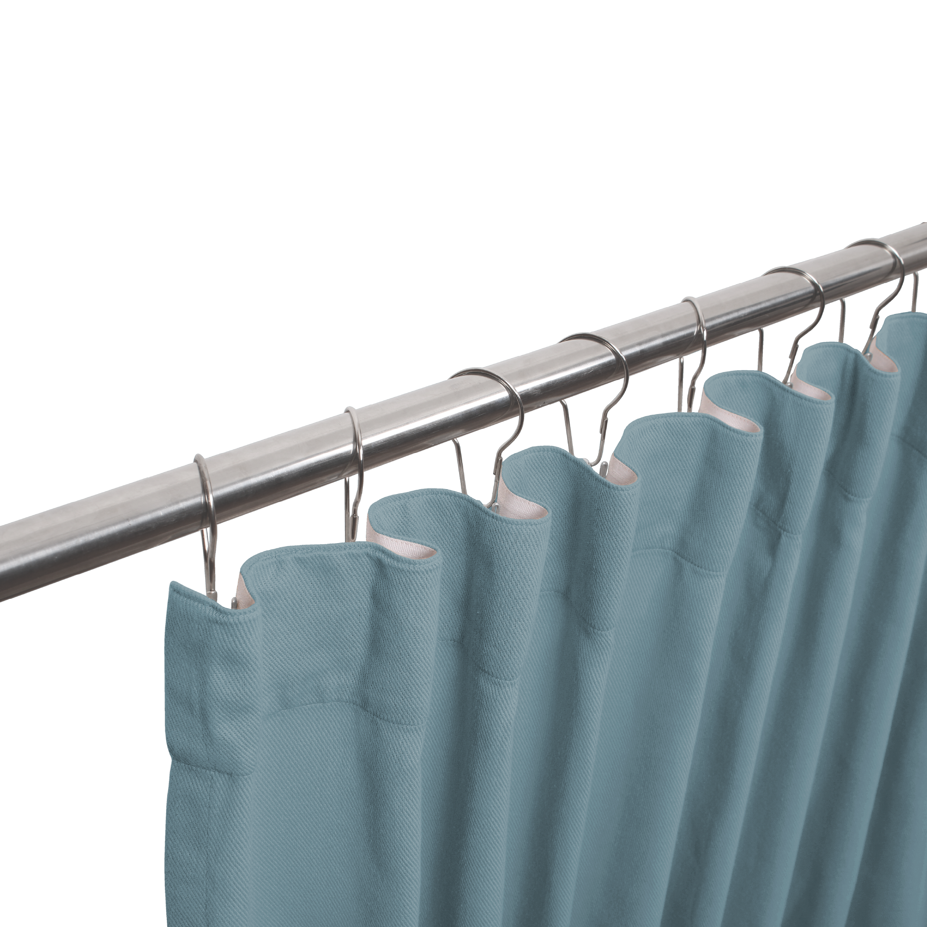 Cortinado fita e/ou presilha Kalpe 200x280cm aqua Inspire - 4