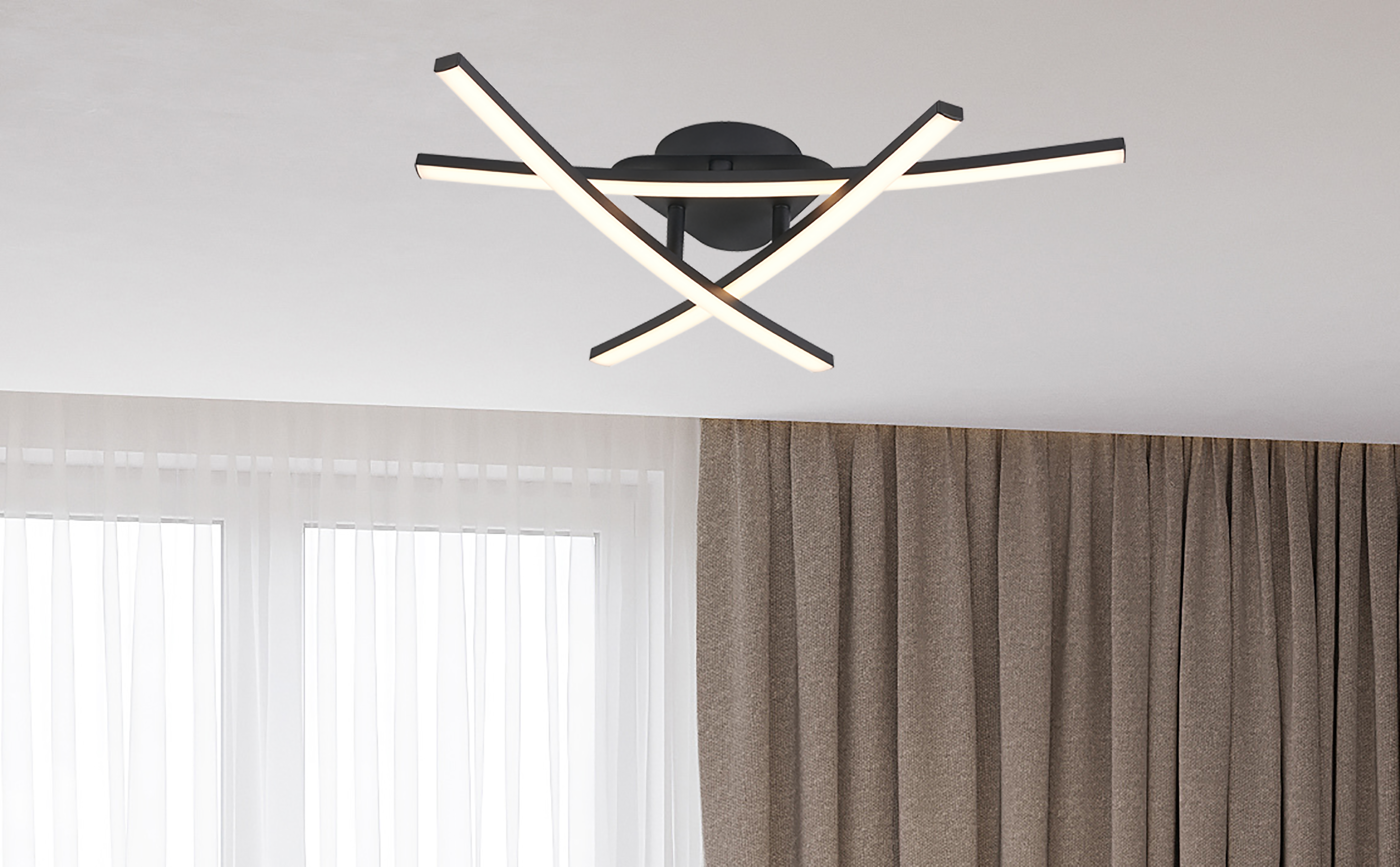 Plafon Oren czarny 1440 lm LED Reality - 2