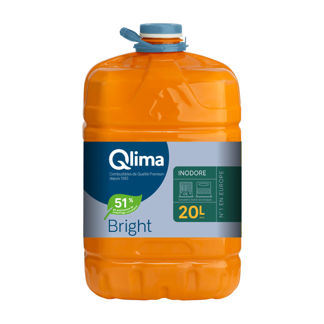 Combustible liquide QLIMA Bright 51% non fossile, 20L
