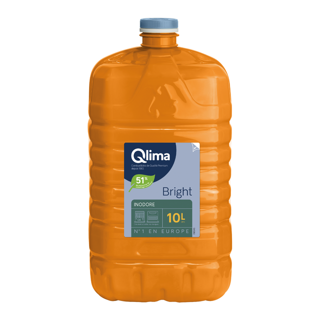 Combustible liquide QLIMA Bright 51% non fossile, 10L