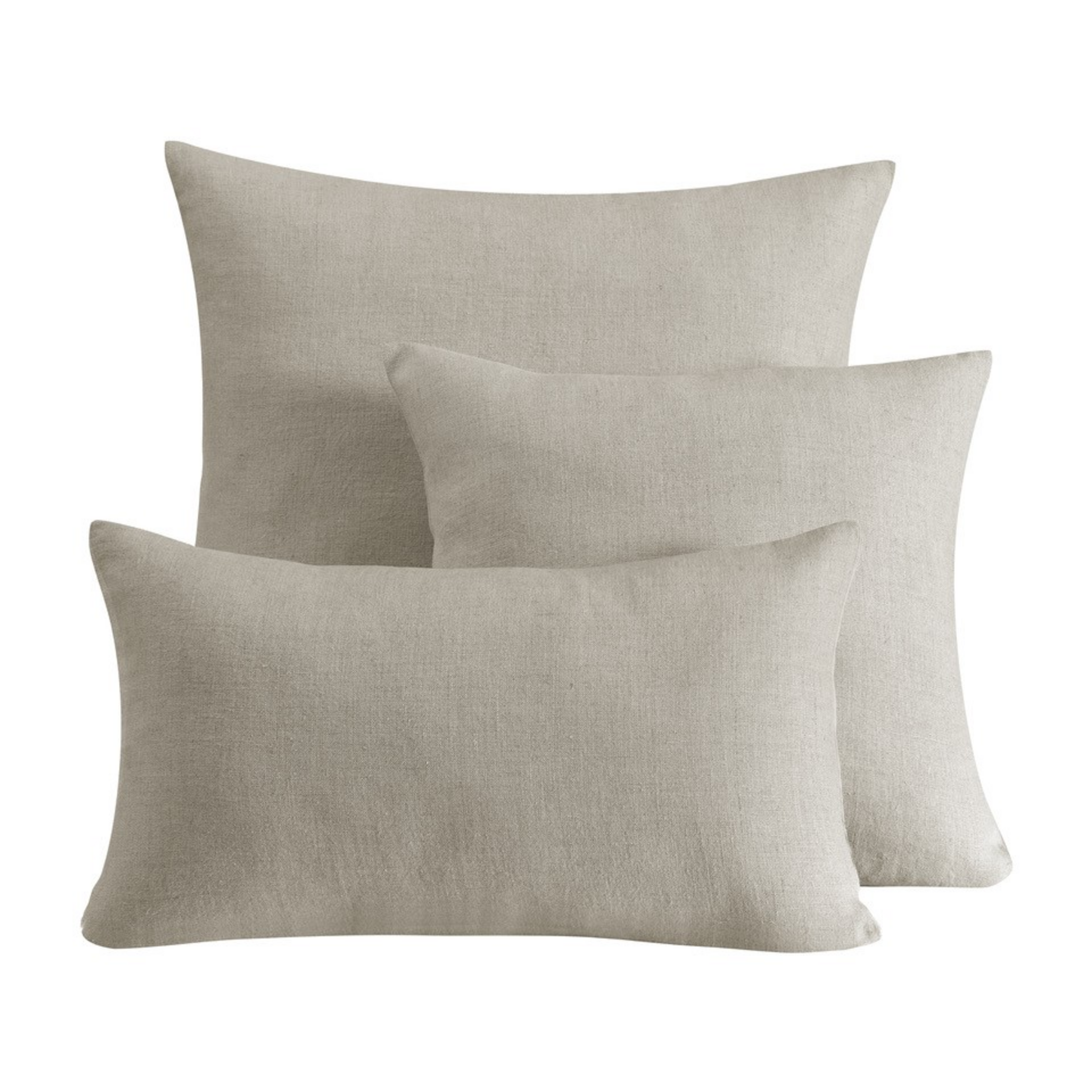 Fronha almofada danae 45x45cm natural Inspire - 3