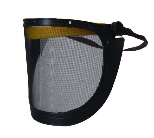 Visière grillagée relevable OZAKI PREMIUM. Hauteur de visière: 190mm EN1731 F