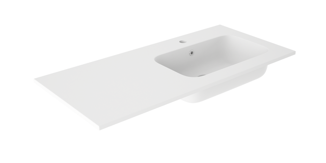 Lavabo encastrado Hasvik  101x14x46 cm