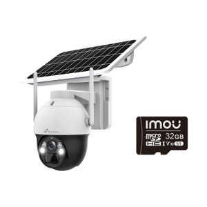 Cámara De Vigilancia Solar FOAOOD – 2K, Visión Nocturna En Color, PIR, IP66, Con Batería 5000mAh Y Audio Bidireccional