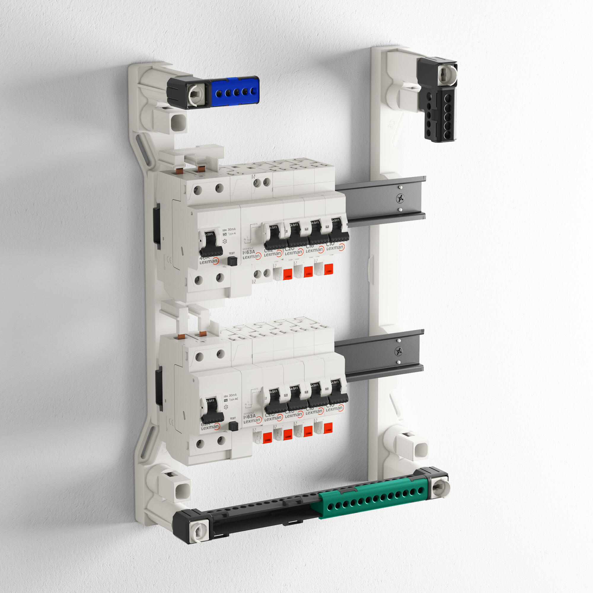 Peigne vertical LEXMAN 2 modules - 2