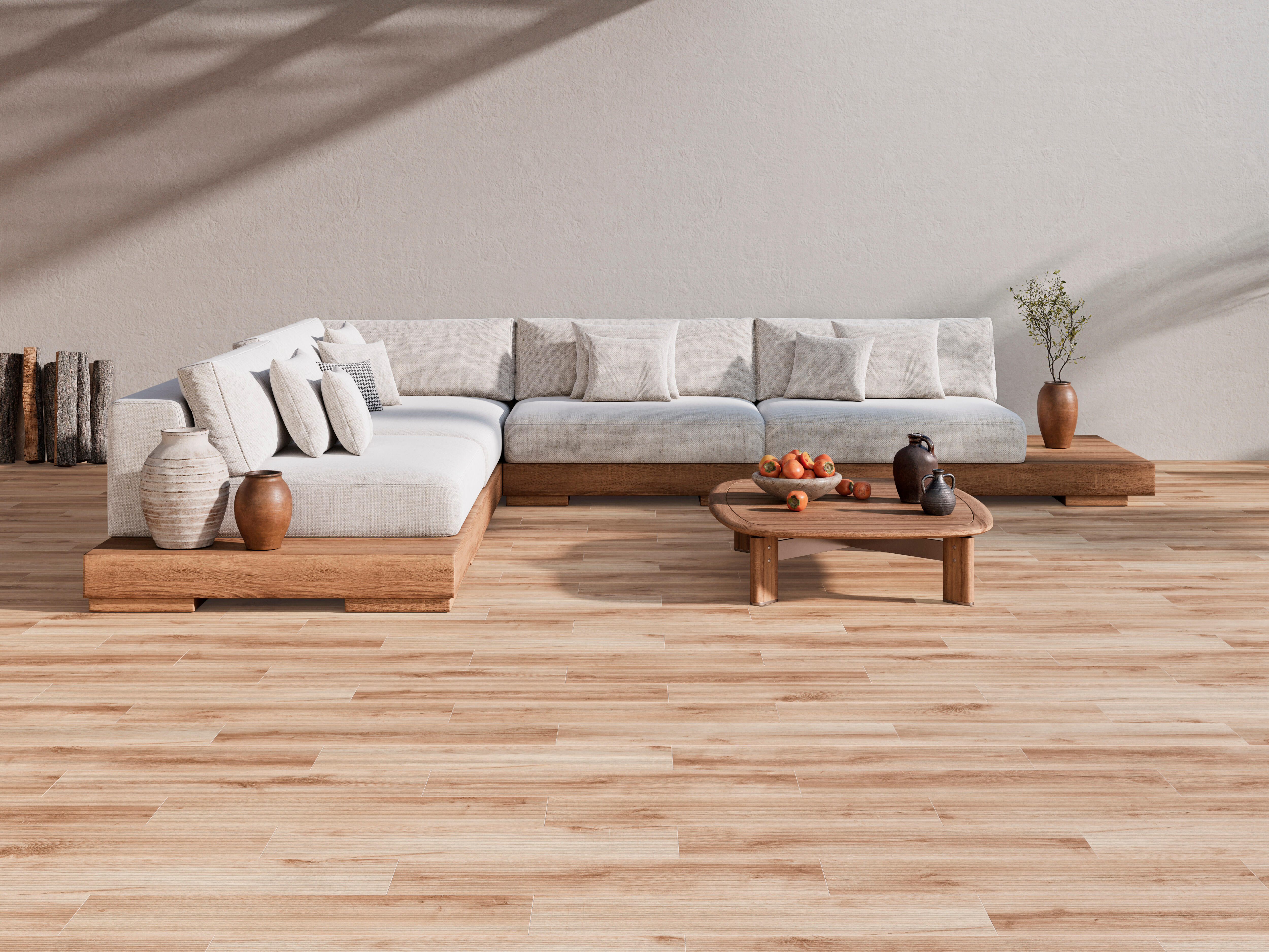 Pavimento cerâmico Harmony deck Zaragoza 22,5x90 cm - 8