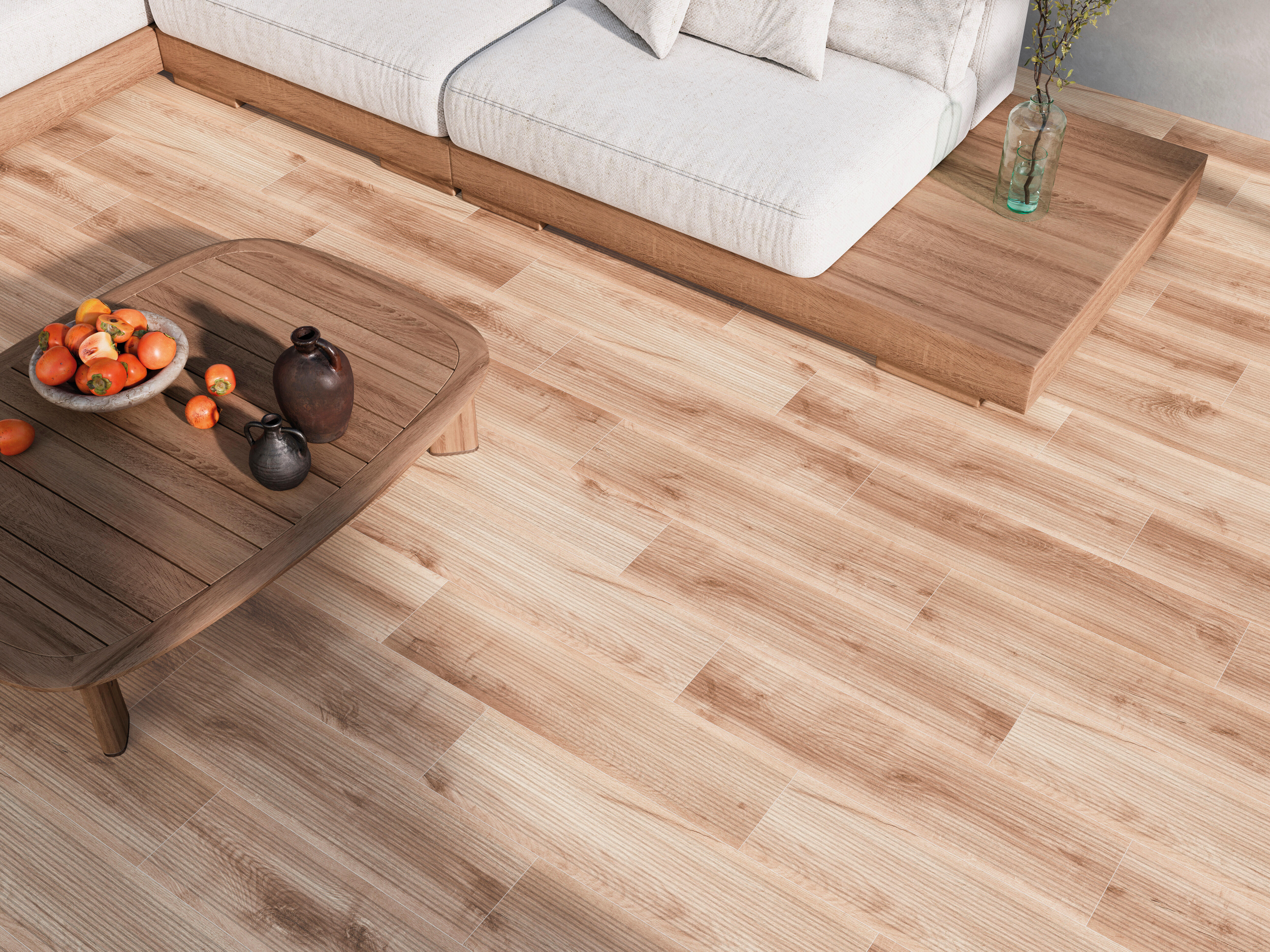 Pavimento cerâmico Harmony deck Zaragoza 22,5x90 cm - 6
