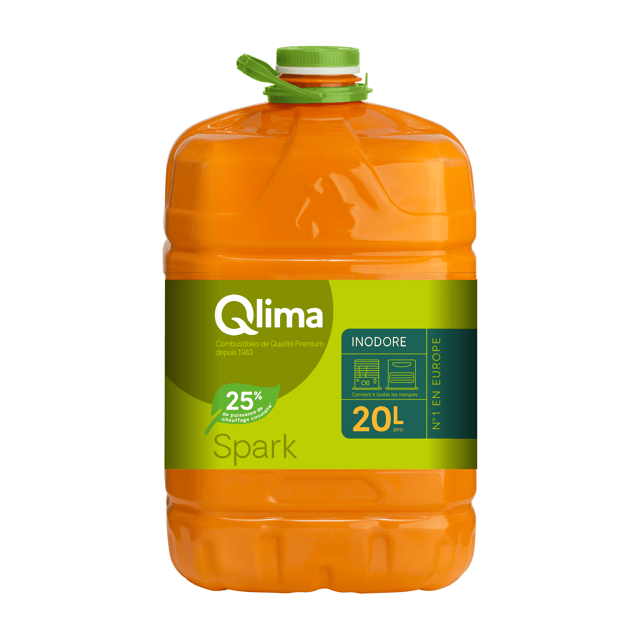 Combustible liquide QLIMA Spark 25% non fossile, 20L