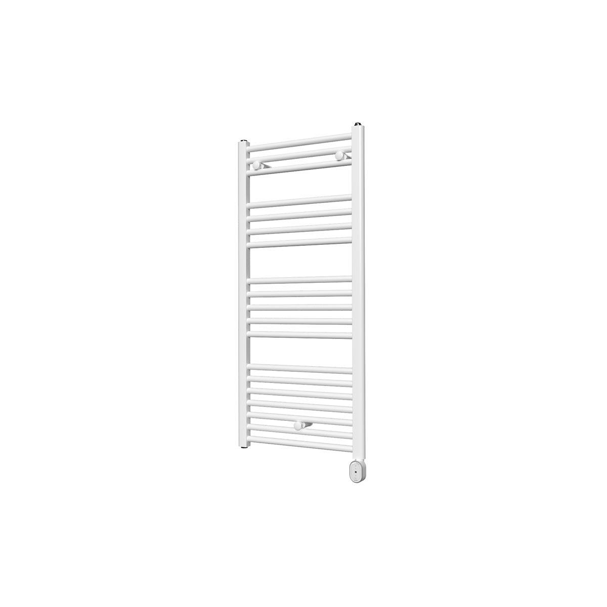 Radiador toallero eléctrico rointe elba oval 500w blanco