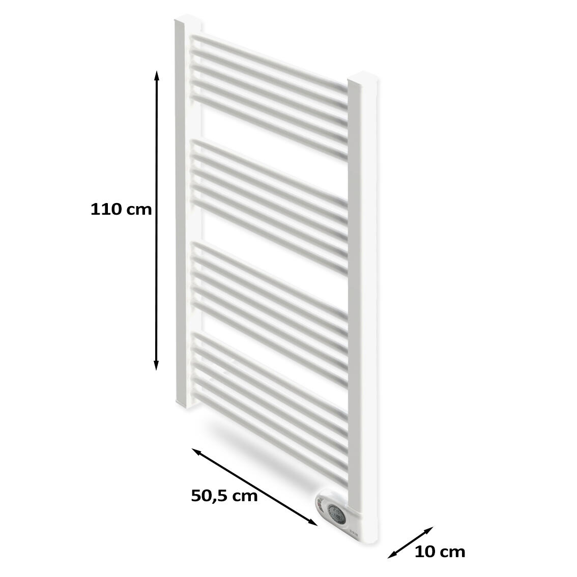 Toalheiro elétrico HJM NOOR750 BRANCO 750W - 8