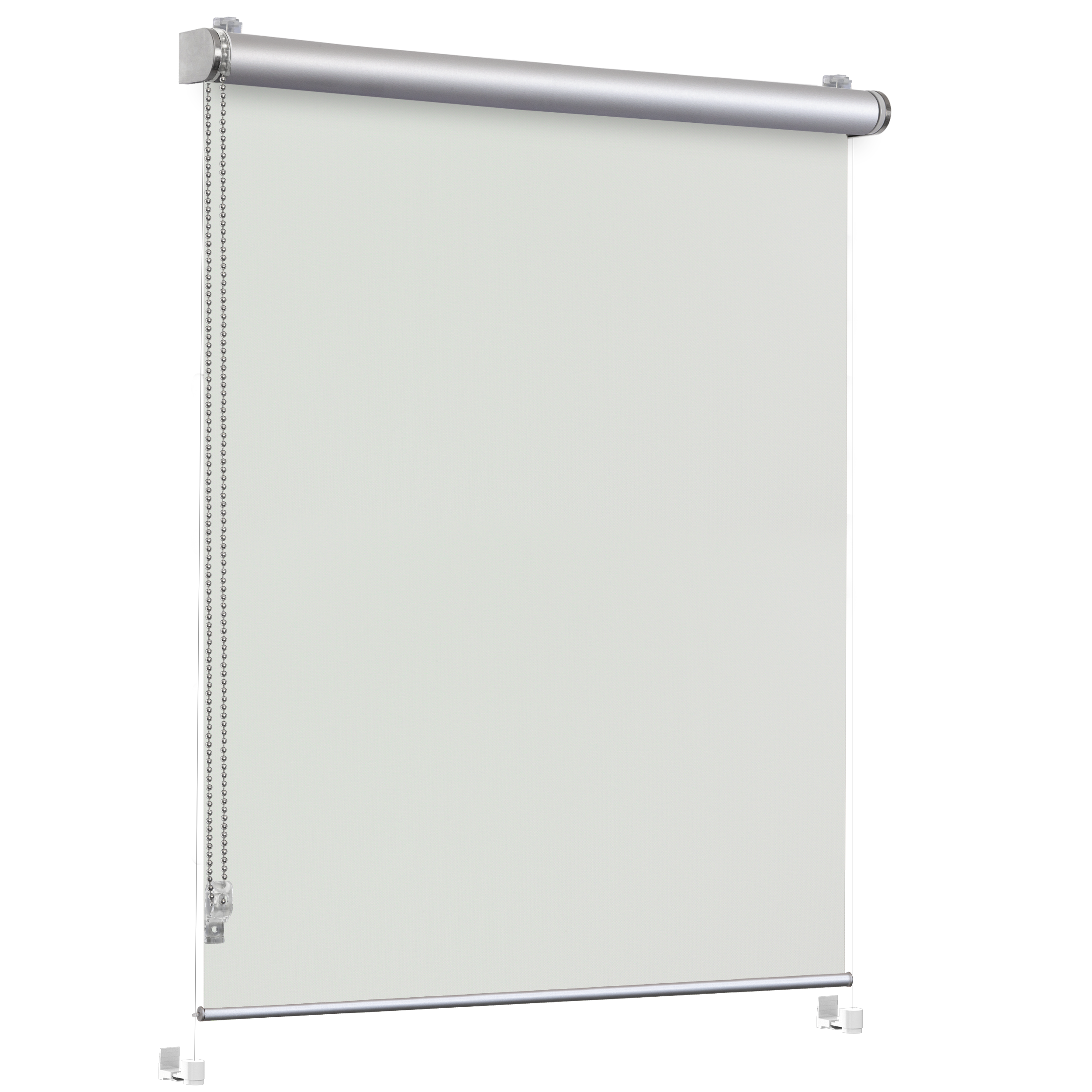 Roleta zaciemniająca Venus Smoke 36 x 160 cm jasnoszara termoizolacyjna Inspire