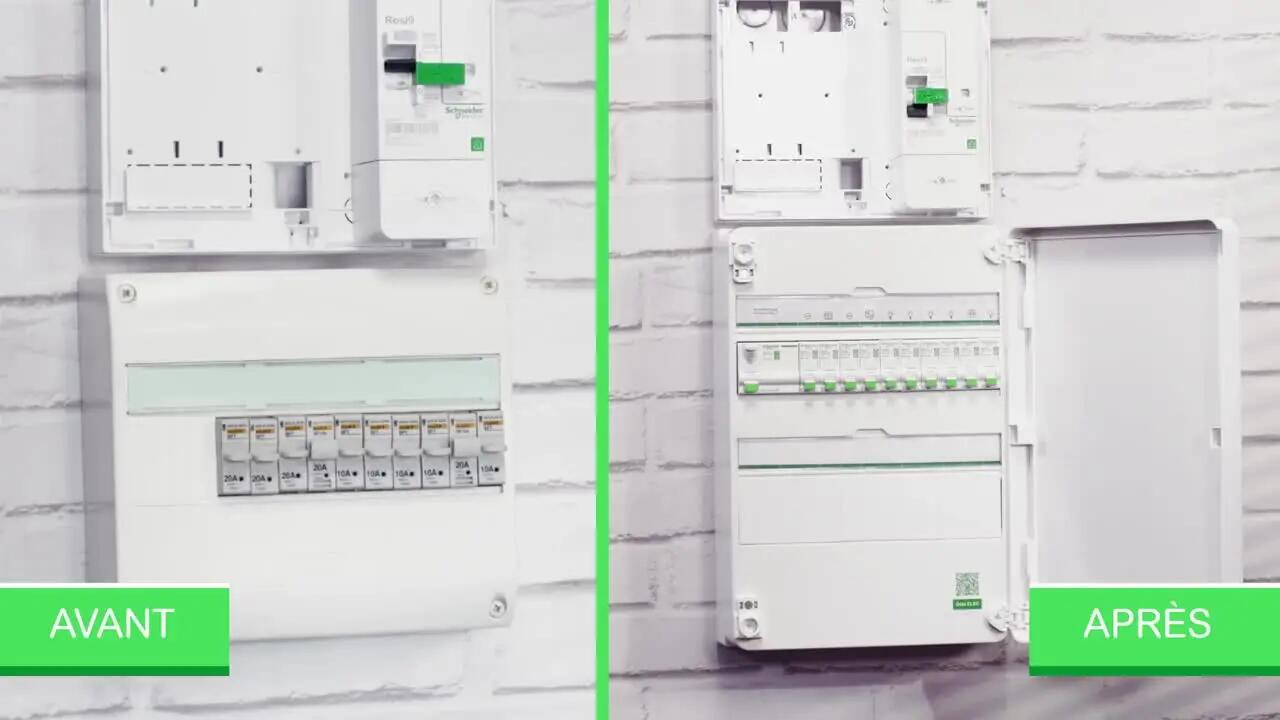 Disjoncteur modulaire 16A courbe C Resi9 XE, SCHNEIDER ELECTRIC - 16