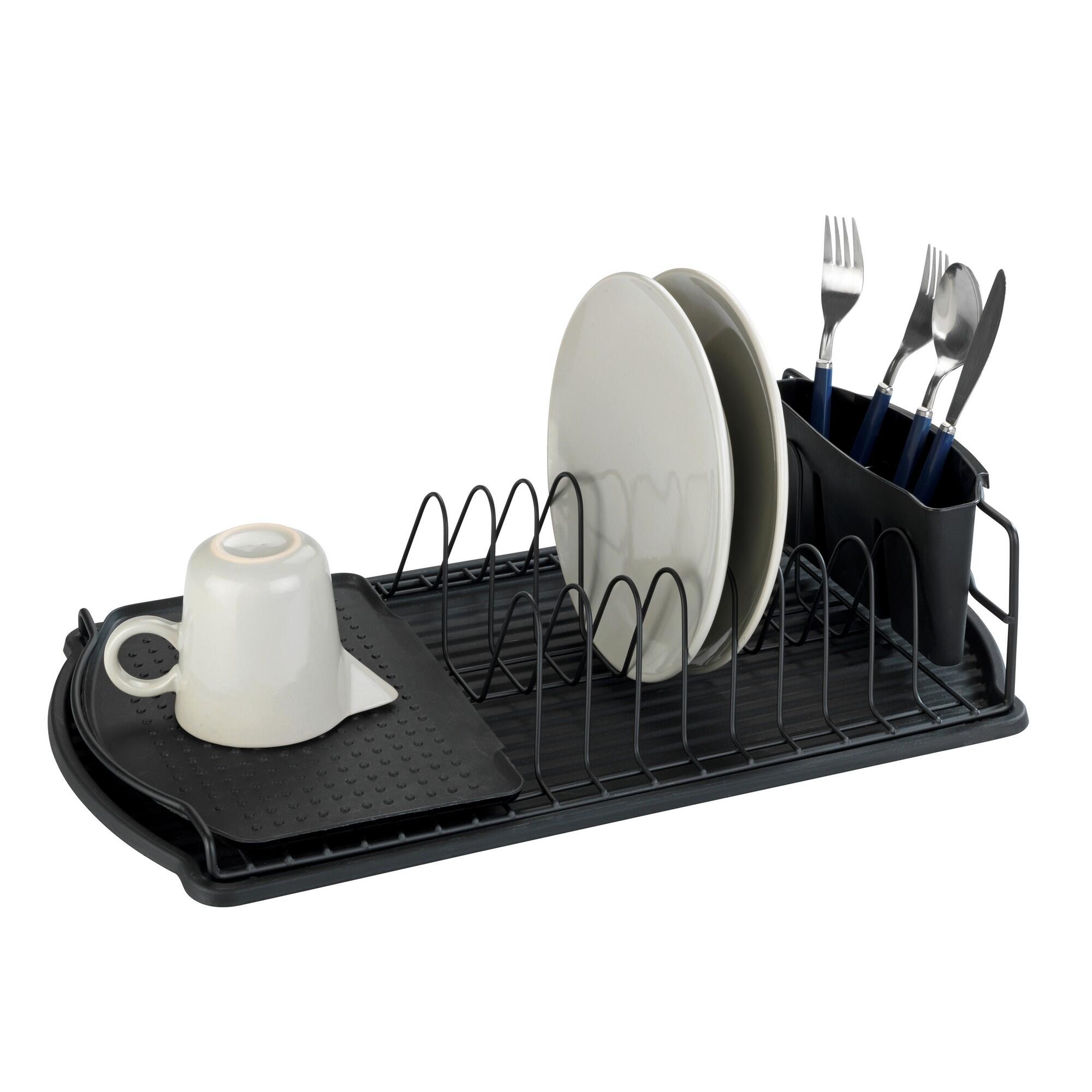 Escurreplatos de acero inox basic wenko