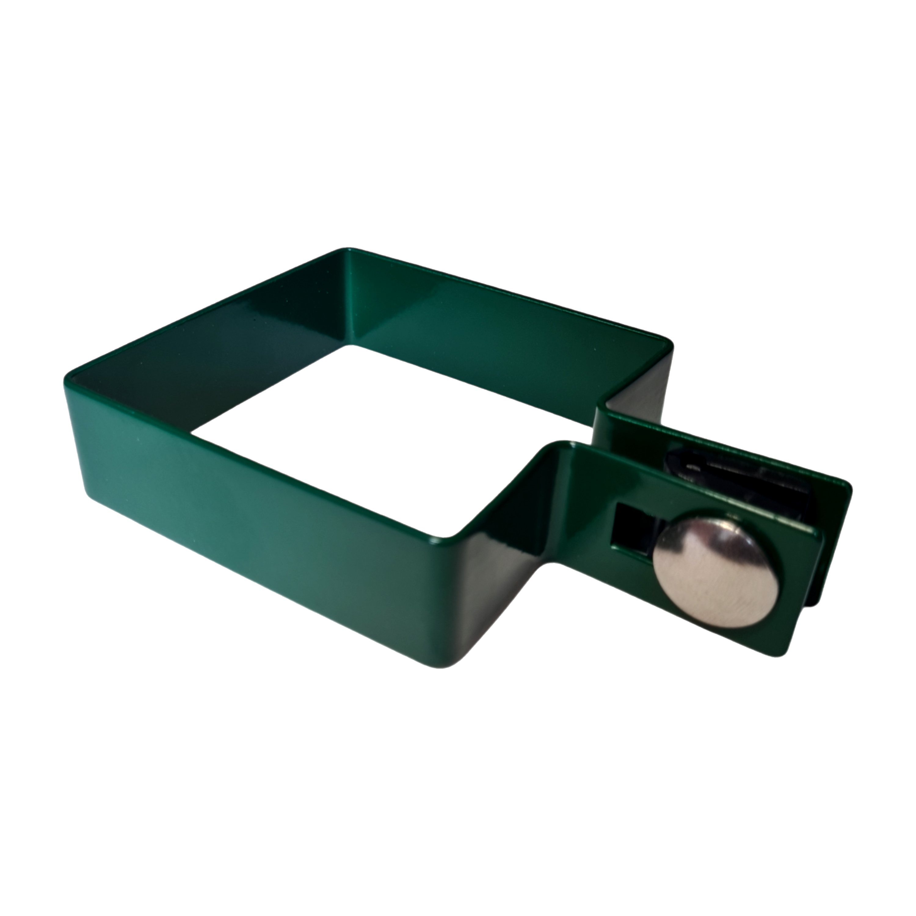 Obejma początkowa 80x80 mm zielona Polimet