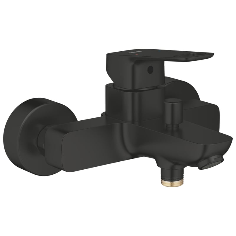 Bateria wannowa czarna Clova Puls Grohe