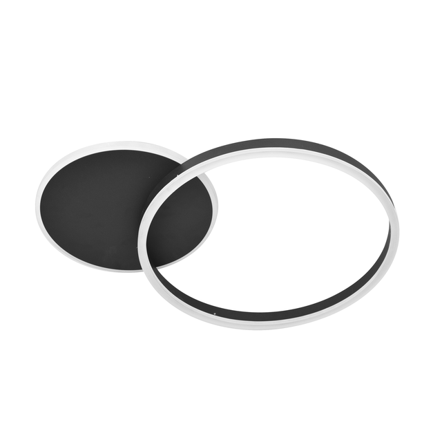 Plafon Roman czarny 2700 lm LED Sanico