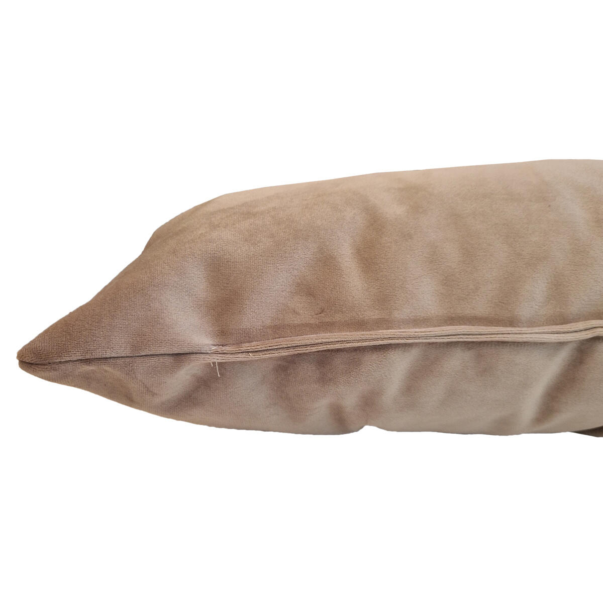 Cuscino testata letto Velluto marrone chiaro 45 x 70 cm - 3