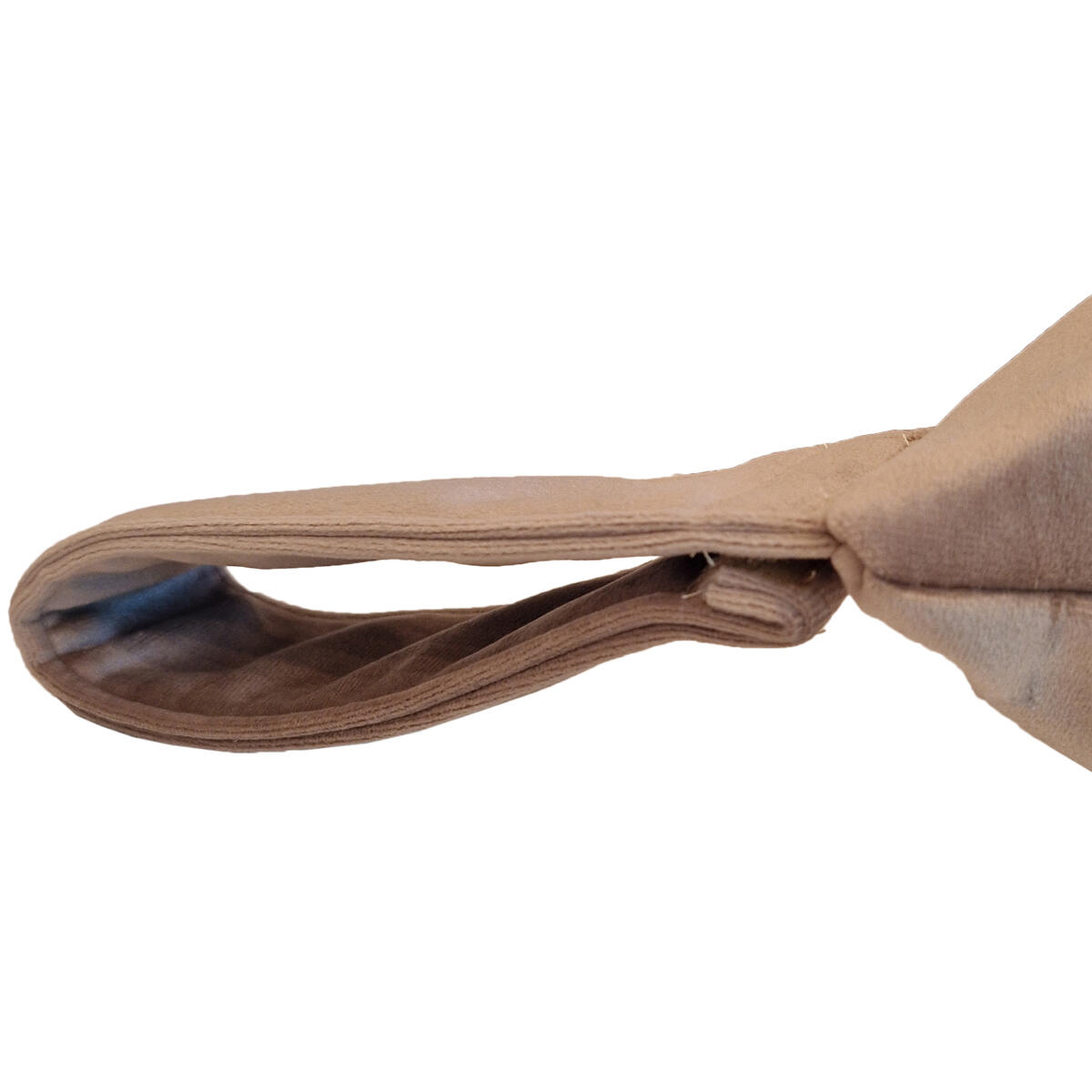 Cuscino testata letto Velluto marrone chiaro 45 x 70 cm - 2