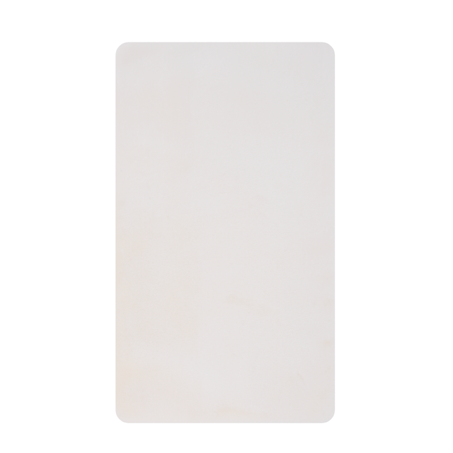 Alfombra pie de cama poliéster Bianca Rabbit Skin 60x110cm pelo largo INSPIRE base antideslizante liso crema lavable en lavadora