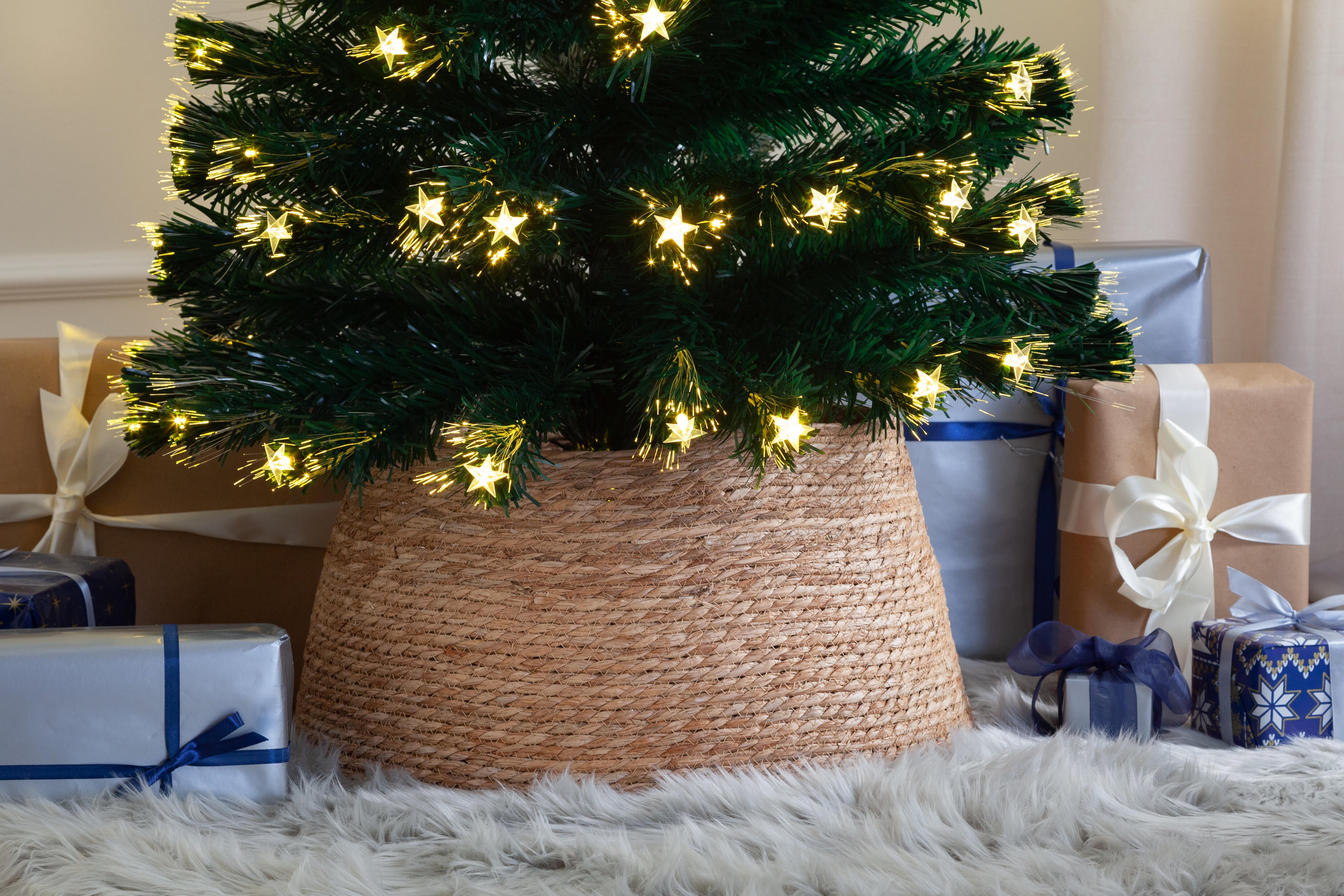 Base de árbol de fibra natural 26x50 cm - 3