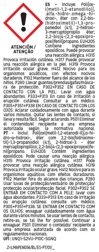 Adhesivo epoxi AXTON 56 gr transparente para madera, PVC, cuero, aplicación sin herramienta, bi componente para mezclar, resistente al agua. Para pegar y reparar un material roto. - 7