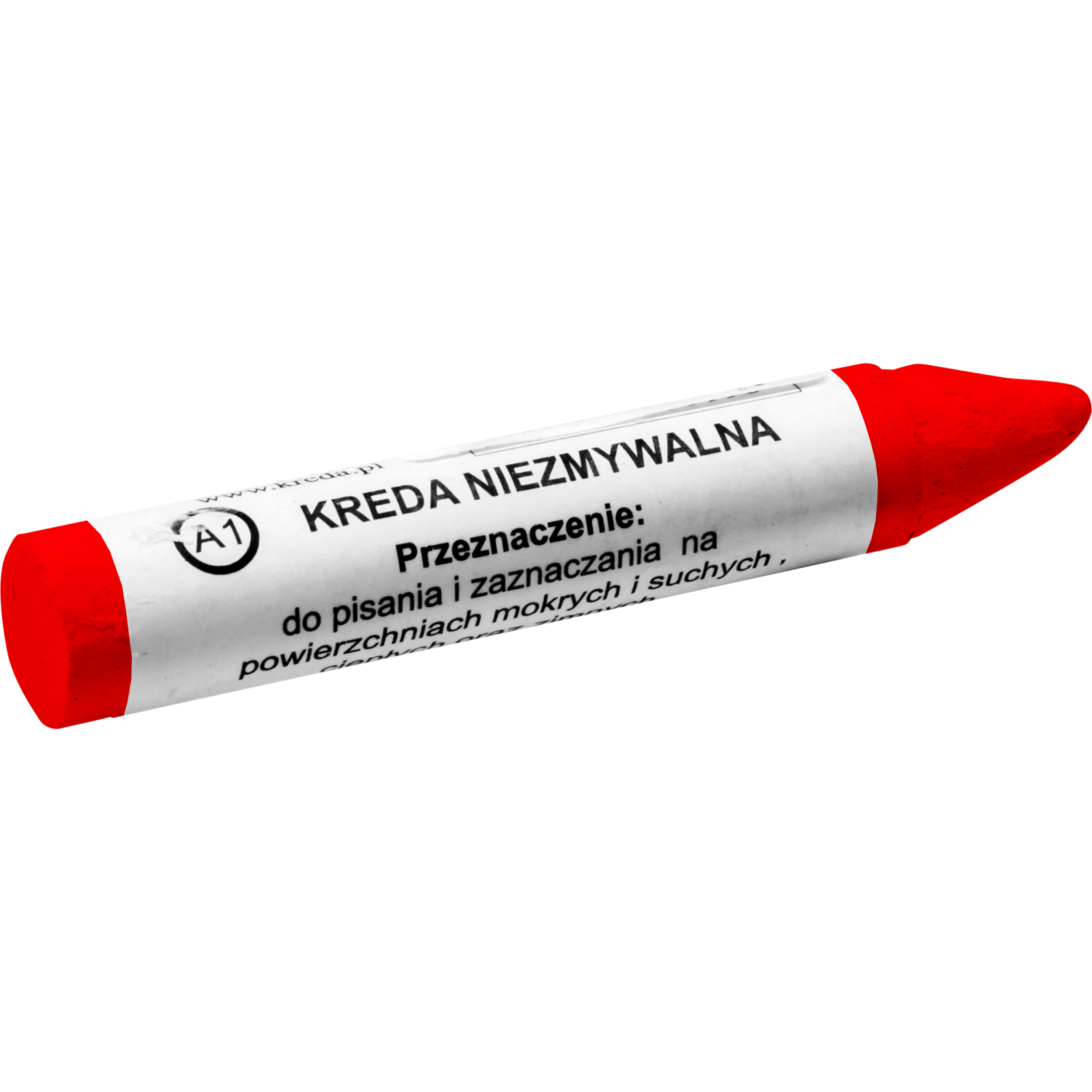 Kreda techniczna typ A1 20 g czerwona Drel