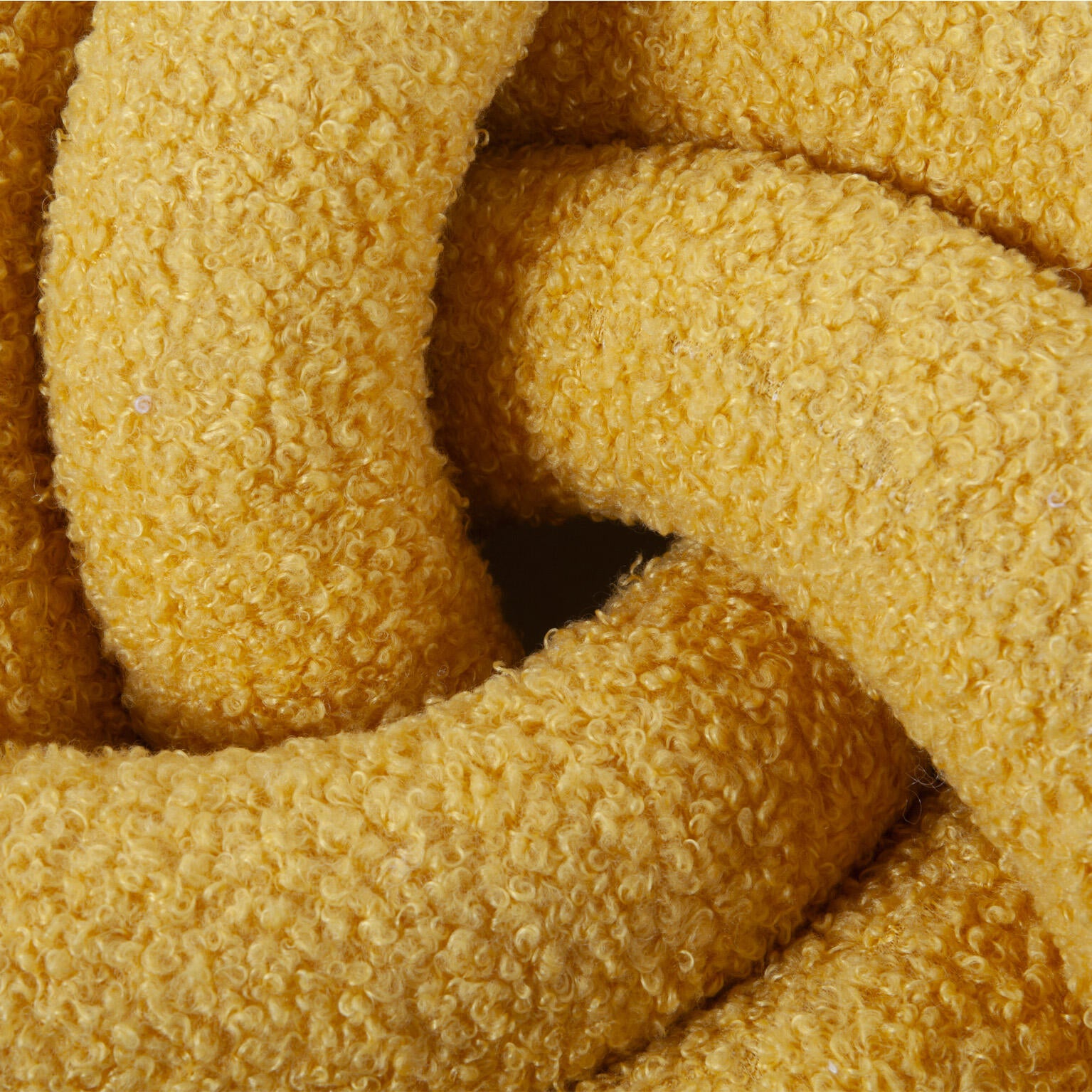 Coussin Aurore, moutarde l.30 x L.30 cm - 3