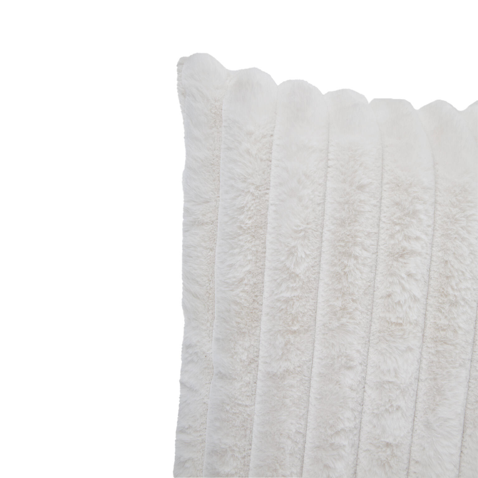 Coussin Dehli, blanc l.45 x L.45 cm - 5