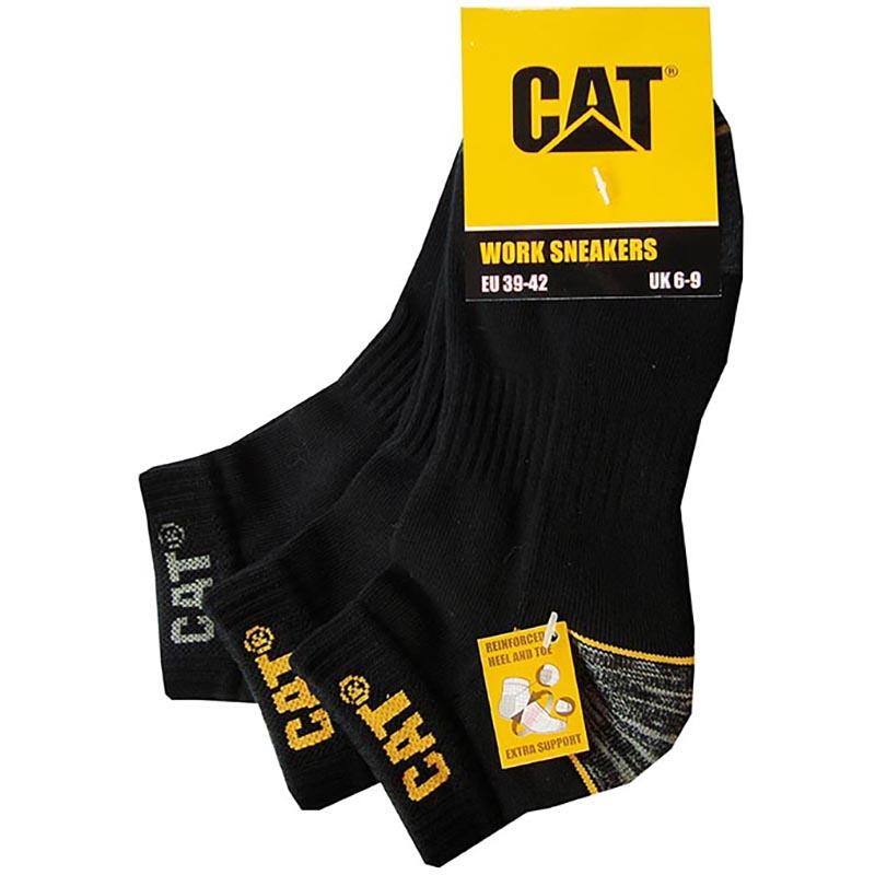 3 pares calcetines cortos caterpillar talla 39 / 40 / 41 / 42 ne