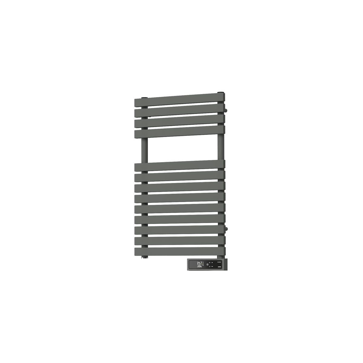 Radiador toallero eléctrico wifi rointe serie d 300w tarpaulin grey