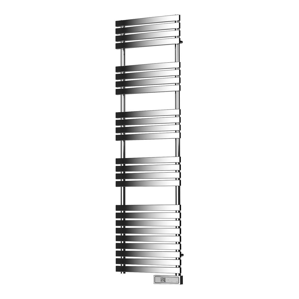 Radiador toallero eléctrico wifi rointe serie d 750w cromo