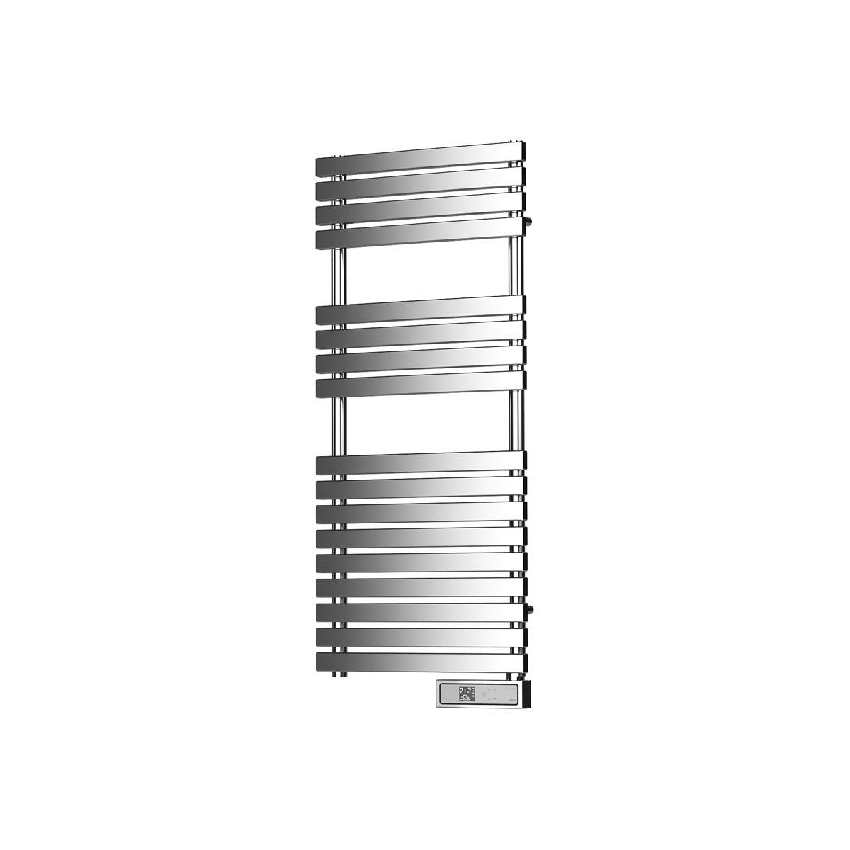 Radiador toallero eléctrico wifi rointe serie d 450w cromo