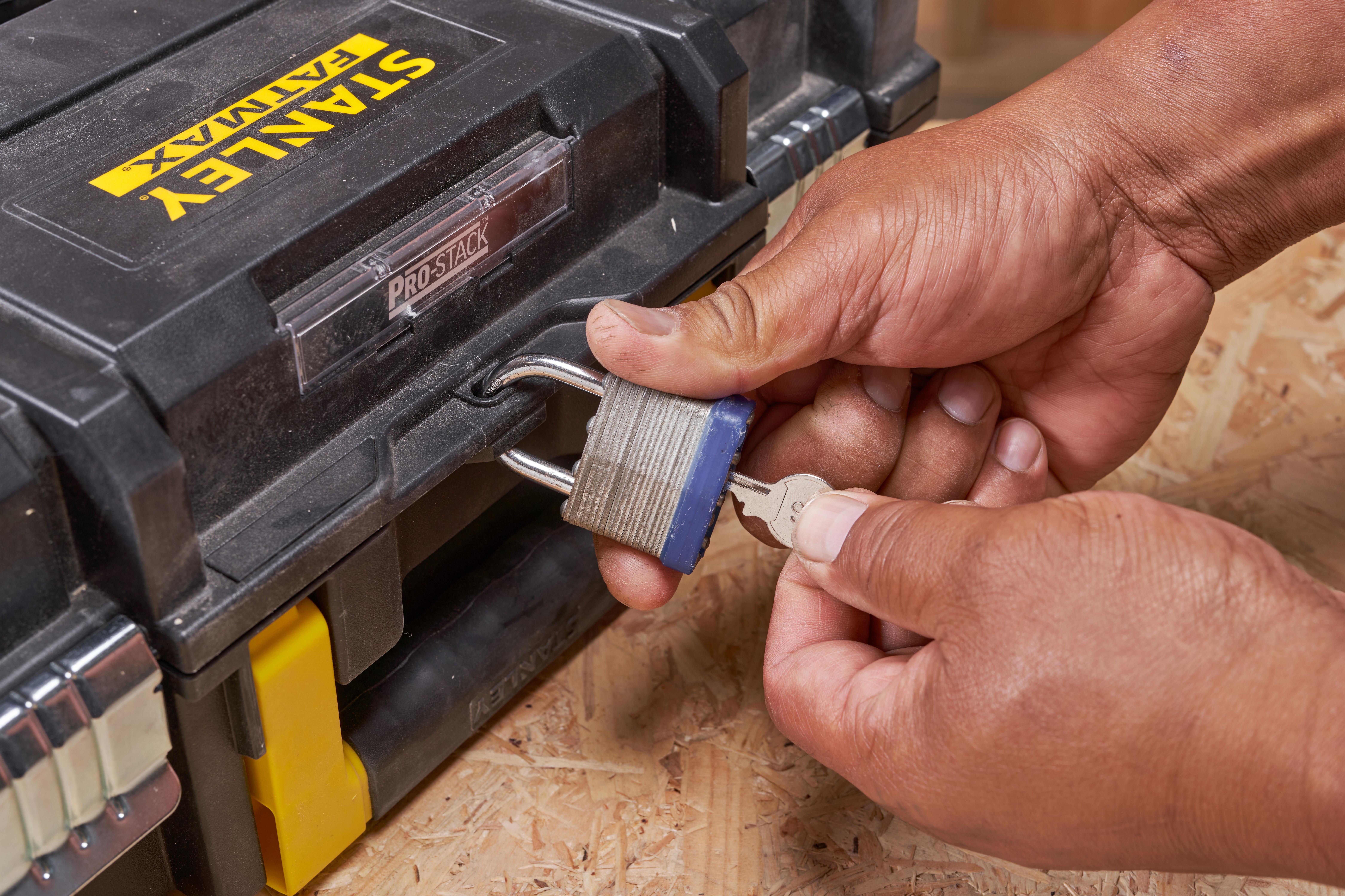 Valigetta porta attrezzi STANLEY FATMAX Cassetta porta utenili elettrici   in polipropilene L44.5 X H16 X P34 cm - 4