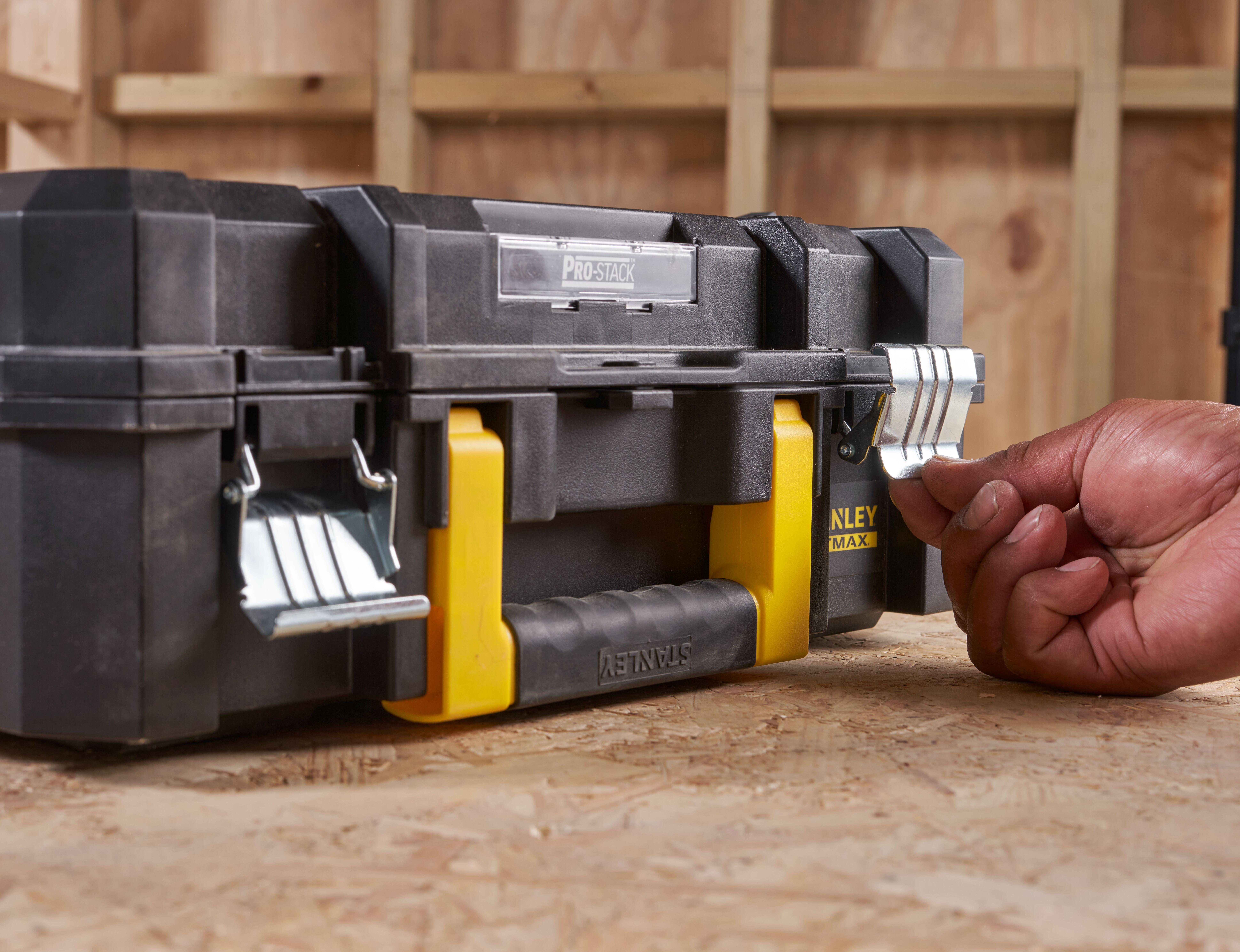 Valigetta porta attrezzi STANLEY FATMAX Cassetta porta utenili elettrici   in polipropilene L44.5 X H16 X P34 cm - 3