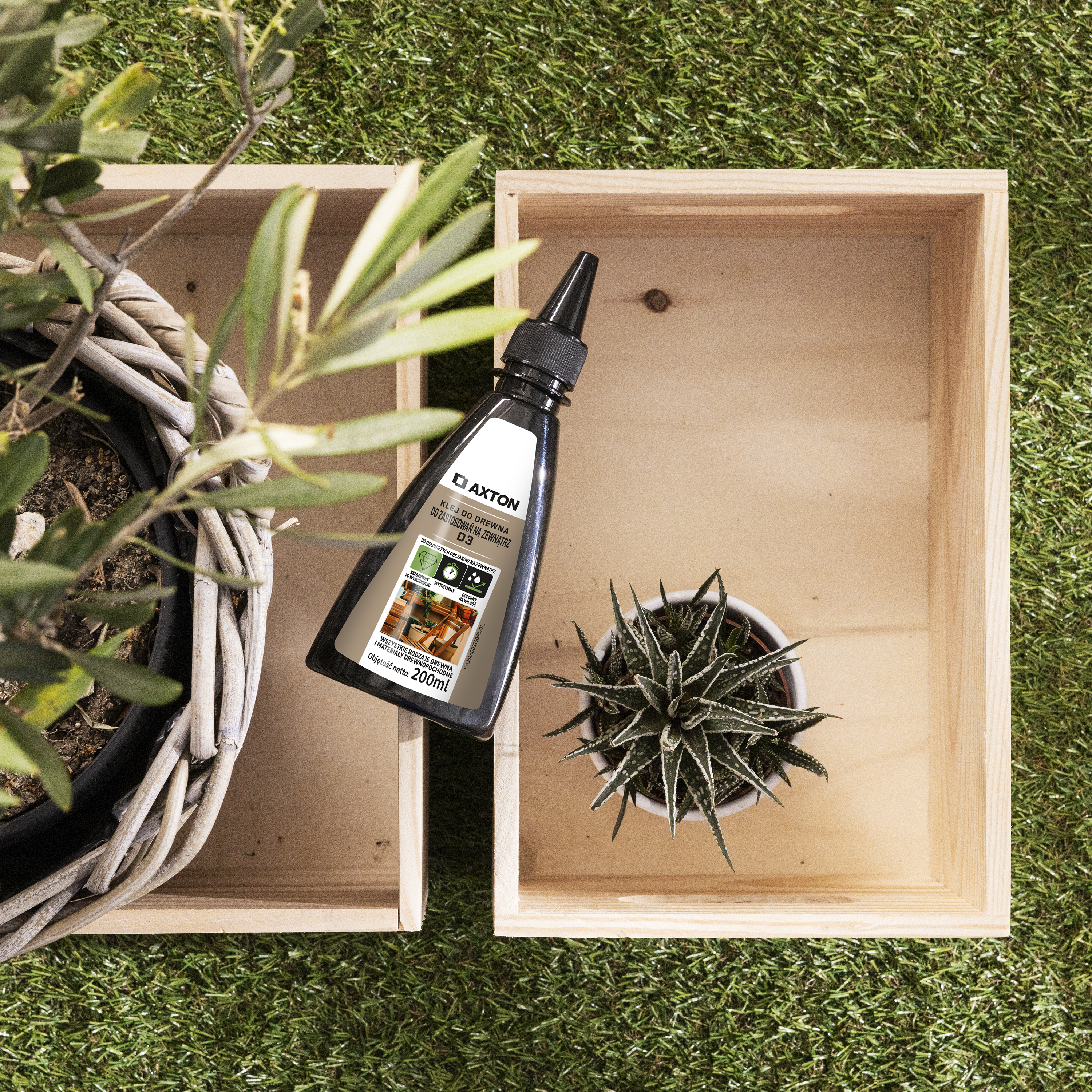 Klej do drewna D3 500 ml Axton - 2