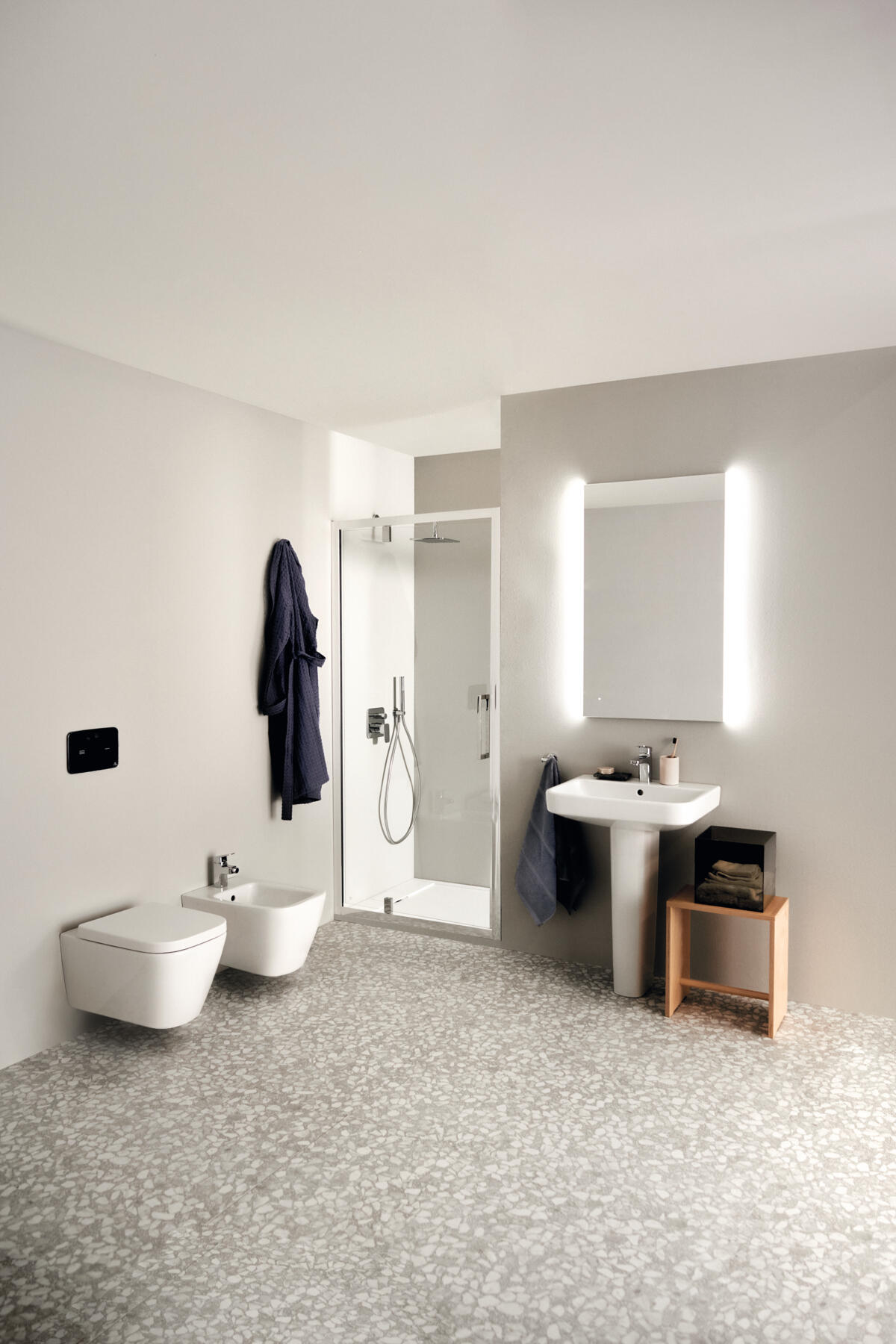 Bidet sospeso bianco eur i.life b IDEAL STANDARD L 36 x H 34 x P 54 cm - 4