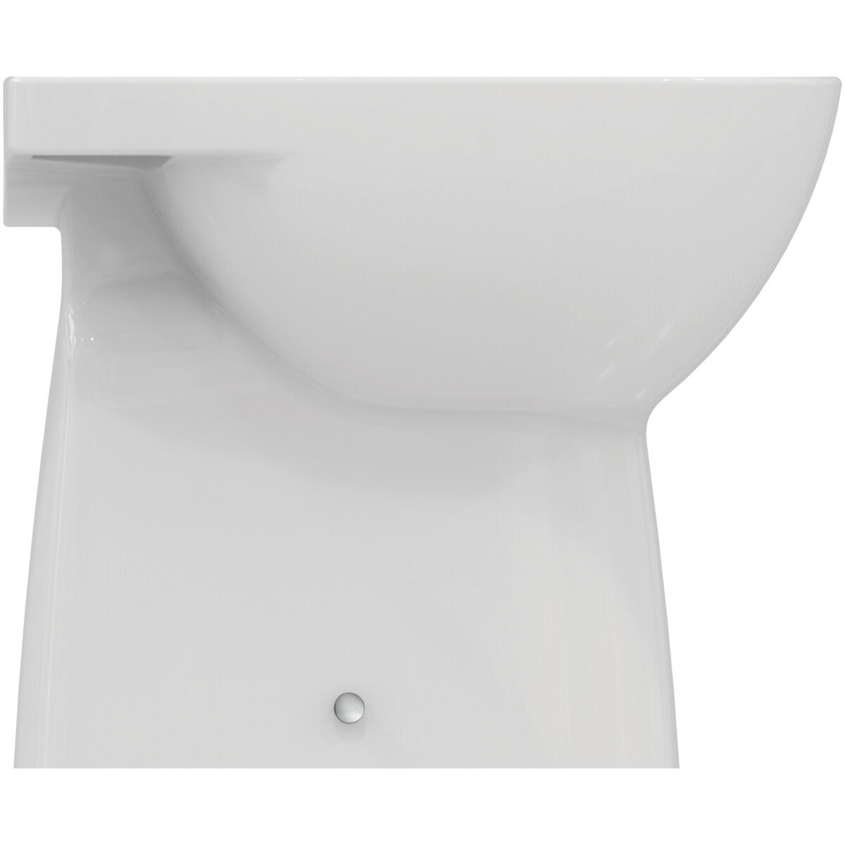 Vaso WC distanziato IDEAL STANDARD i.life a scarico pavimento, sedile escluso P 48.5 x L 36 x H 40 cm bianco - 4