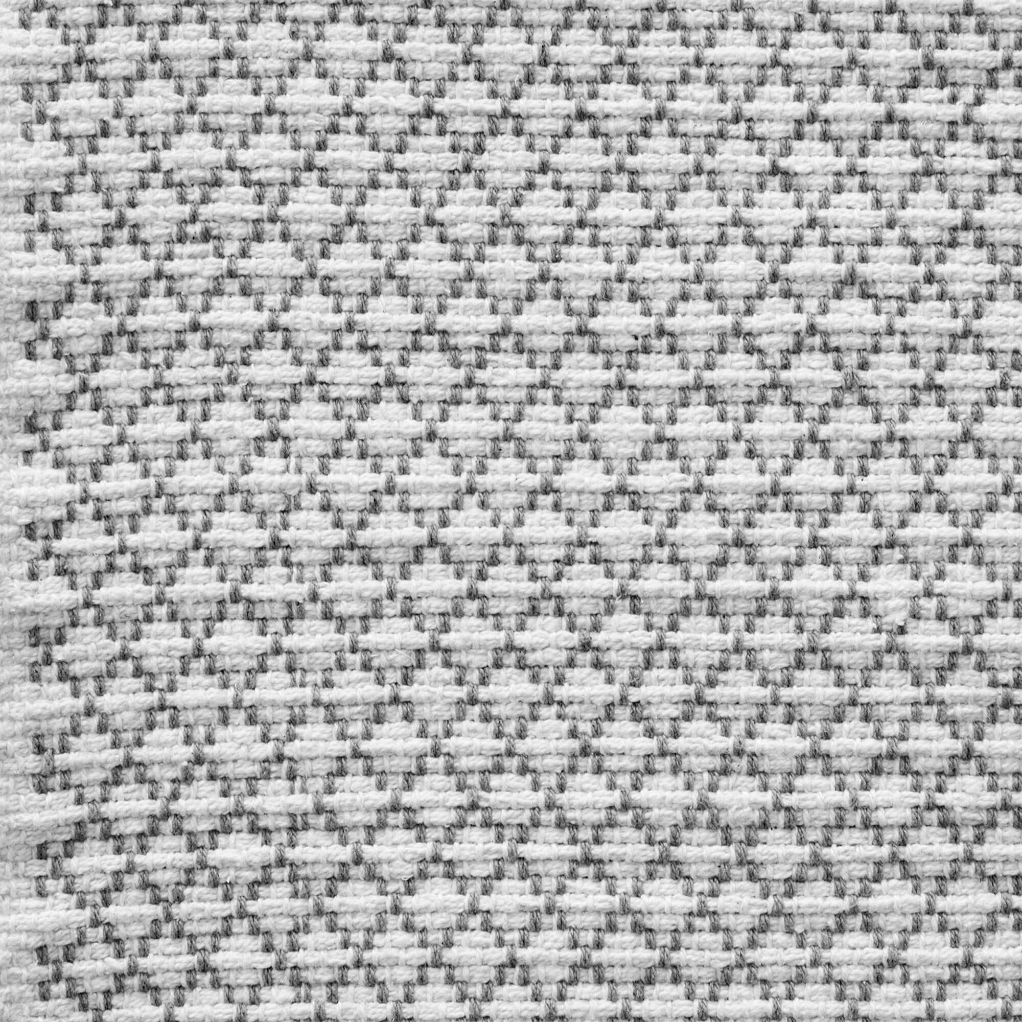 Pack 2 alfombras algodón gris 50x80 cm