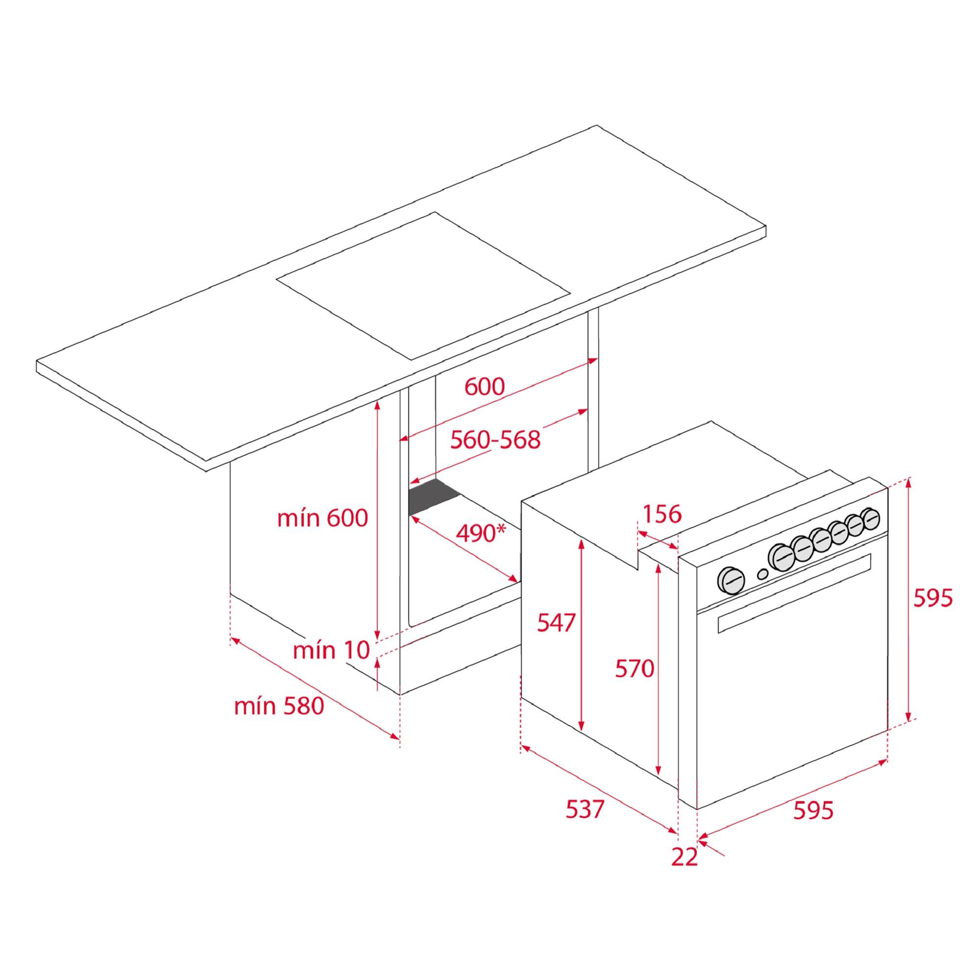 Horno TEKA HBE 615 ME multifunción A 75 litros Aqualisis - 2
