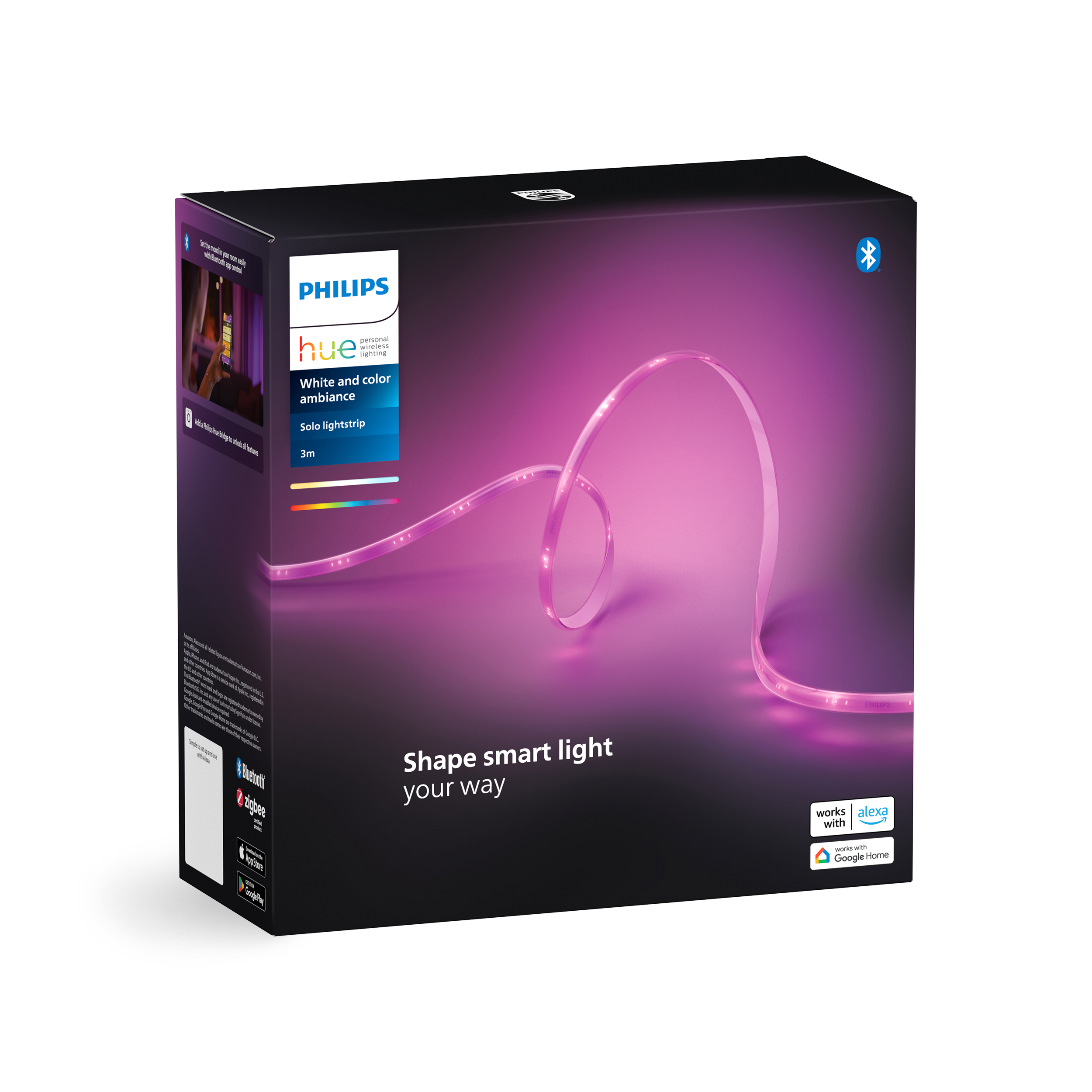 Striscia led 3m luce rgbw PHILIPS HUE - 6