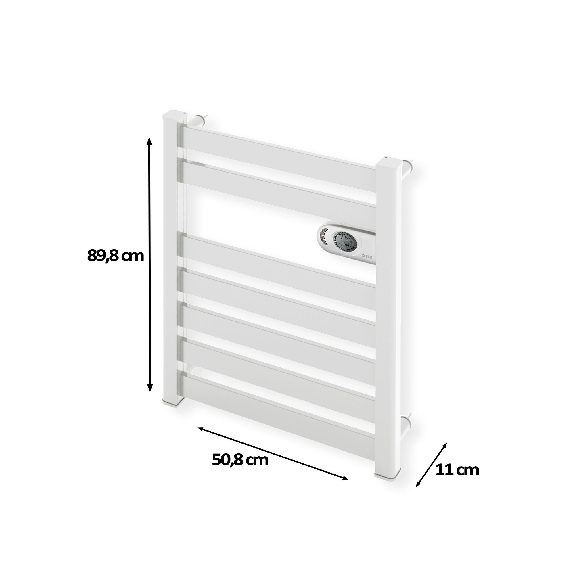 Toalheiro elétrico HJM ZINNIA 500W BRANCO - 6