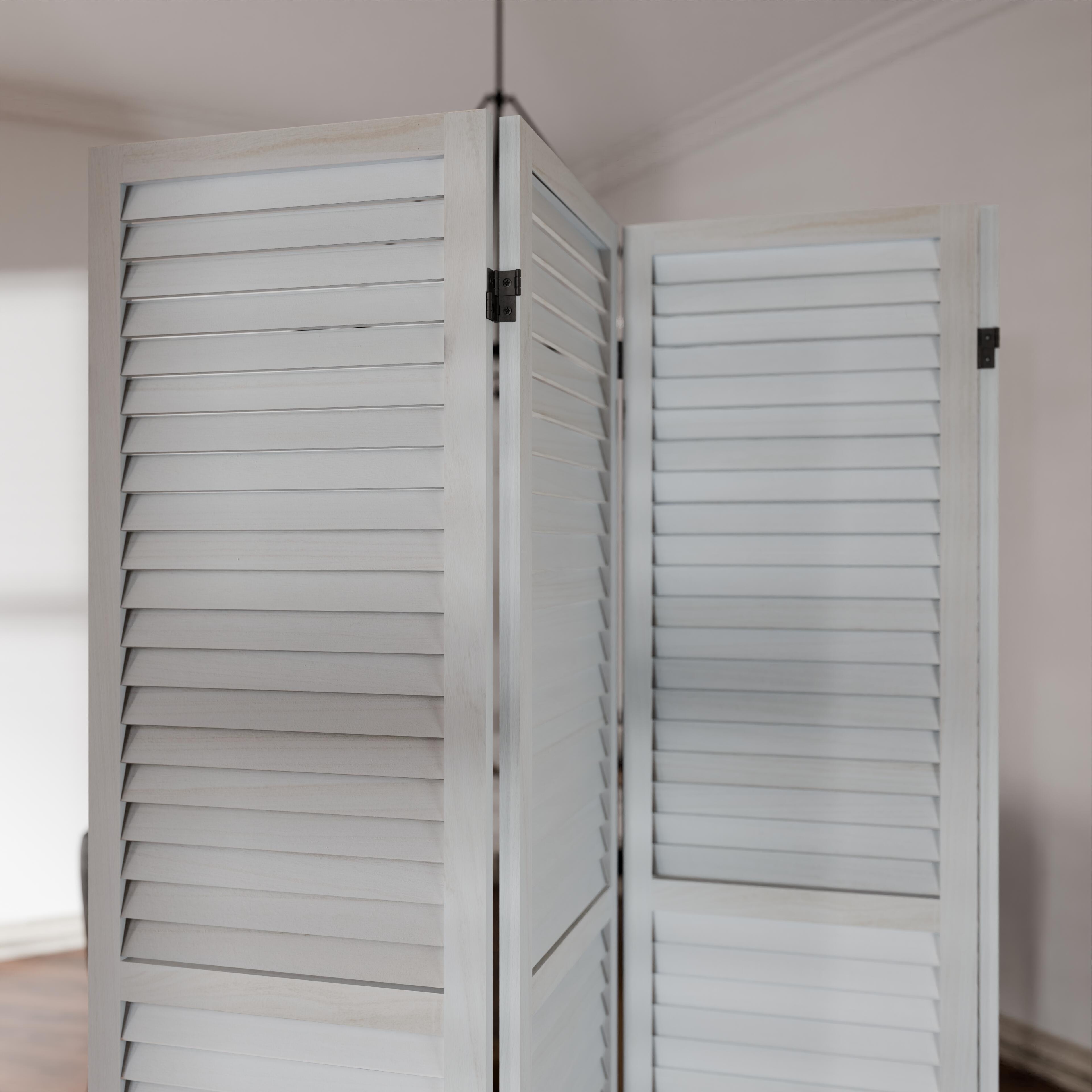 Parawan Majka biały 160x170 cm 4 panele - 3