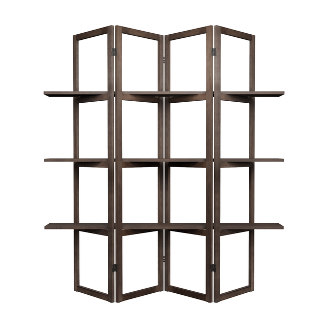 Parawan Miron brąz 170x160 cm 4 panele