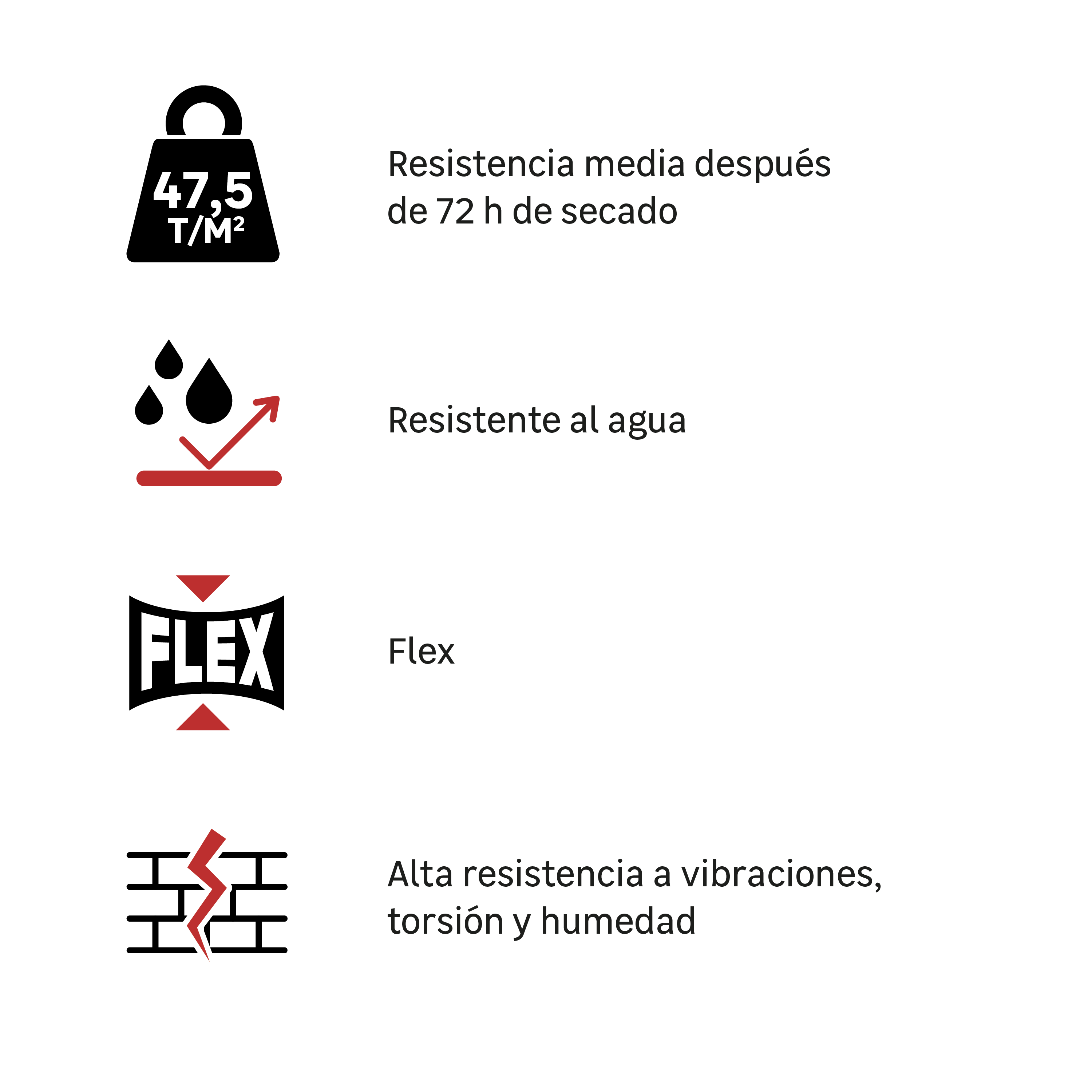 Adhesivo de montaje AXTON polímero Fix & Joint 290 ml negro para MDF, mármol, placa de yeso, hormigón, aplicación con pistola. Para fijar un material a una superficie. - 3