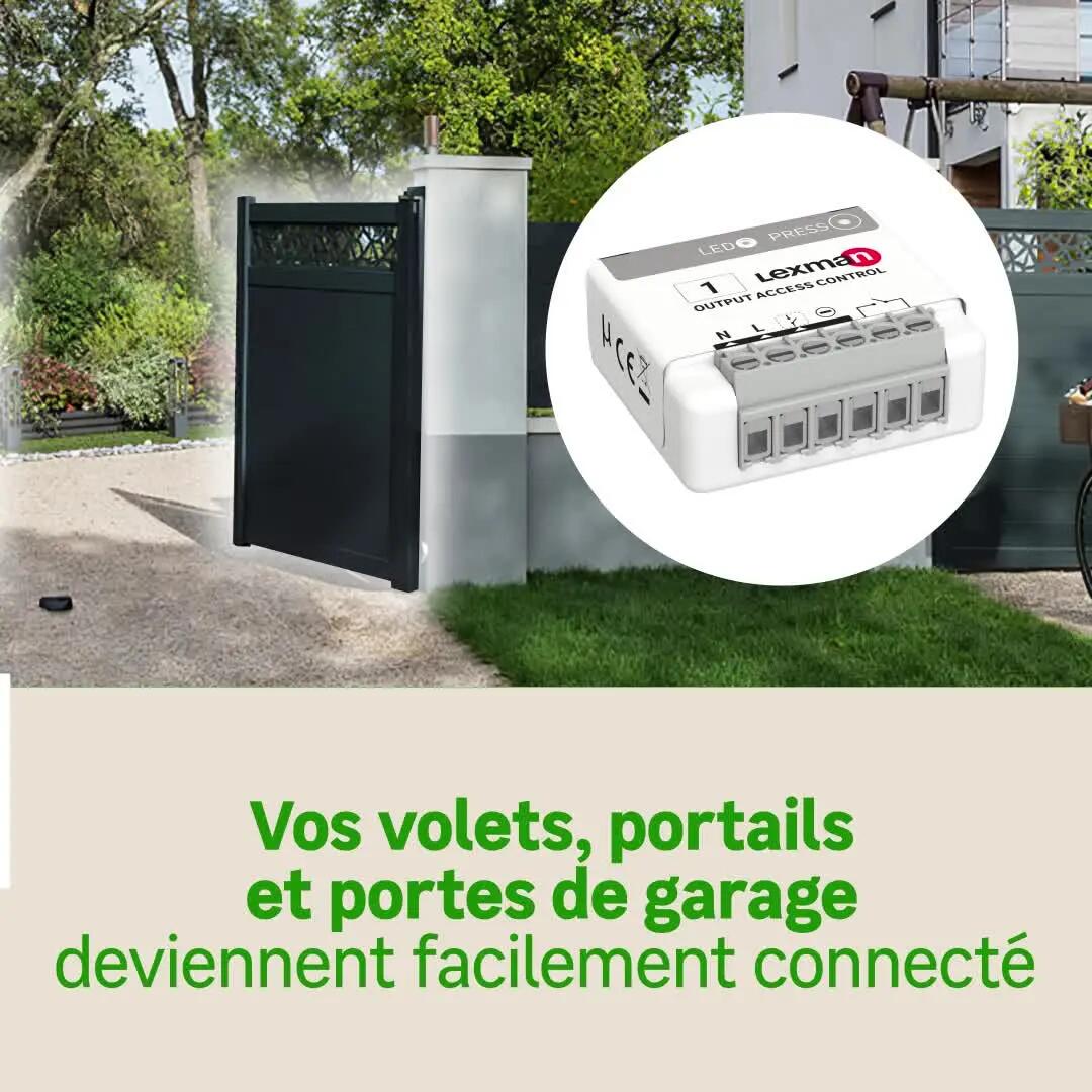 Interrupteur volet roulant connecté, LEXMAN Lumia, Blanc - 7