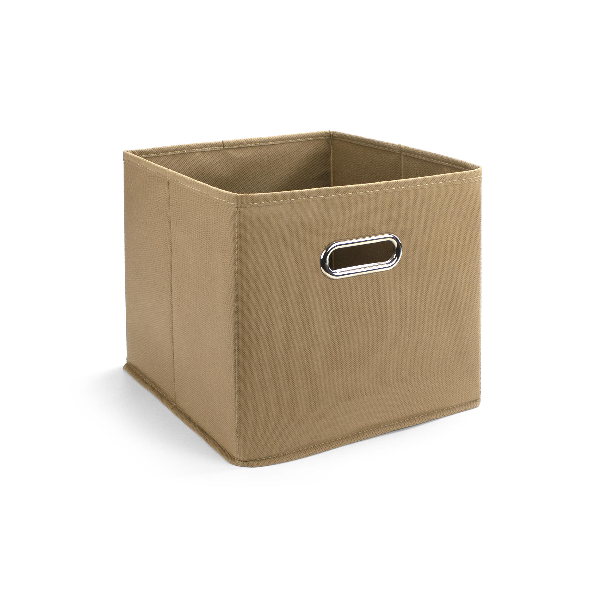 Organizador de almacenamiento beige Cube 28.5x28.5x26cm - 4
